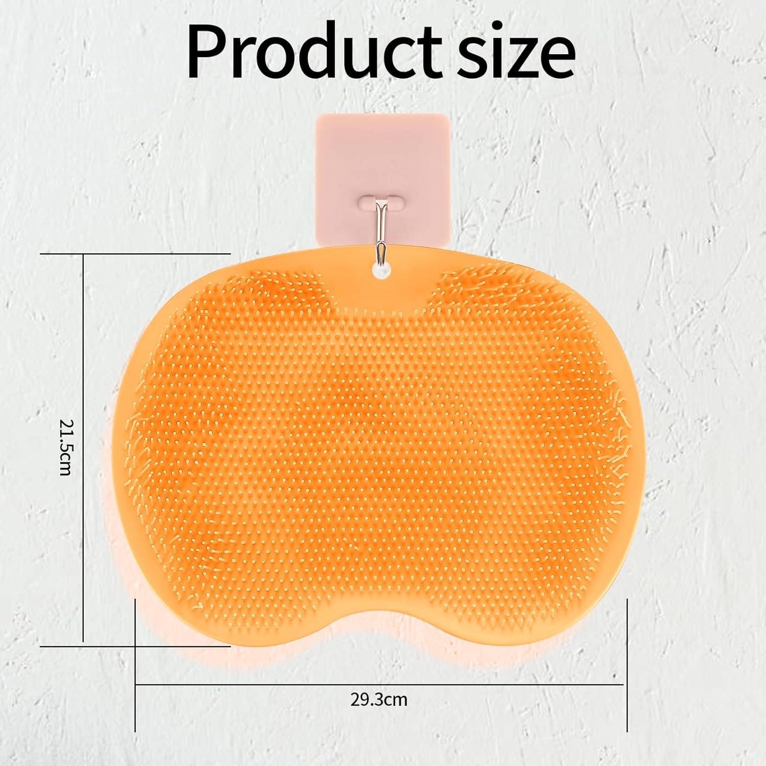 2 Alfombrillas Limpiadoras de Pies TPR Rosa y Naranja