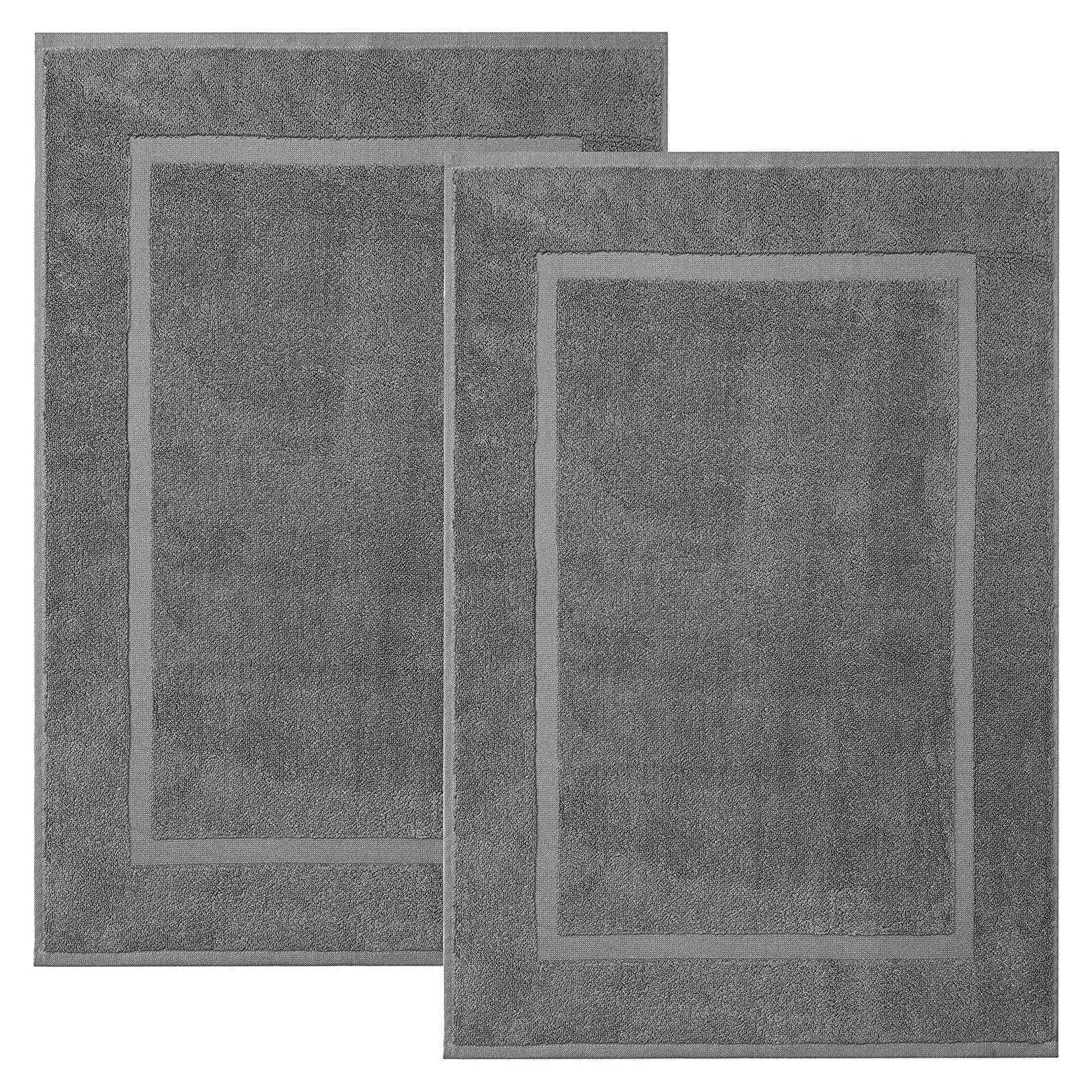 Juego de Alfombrillas de Baño KAHAF COLLECTION Algodón 2 Piezas