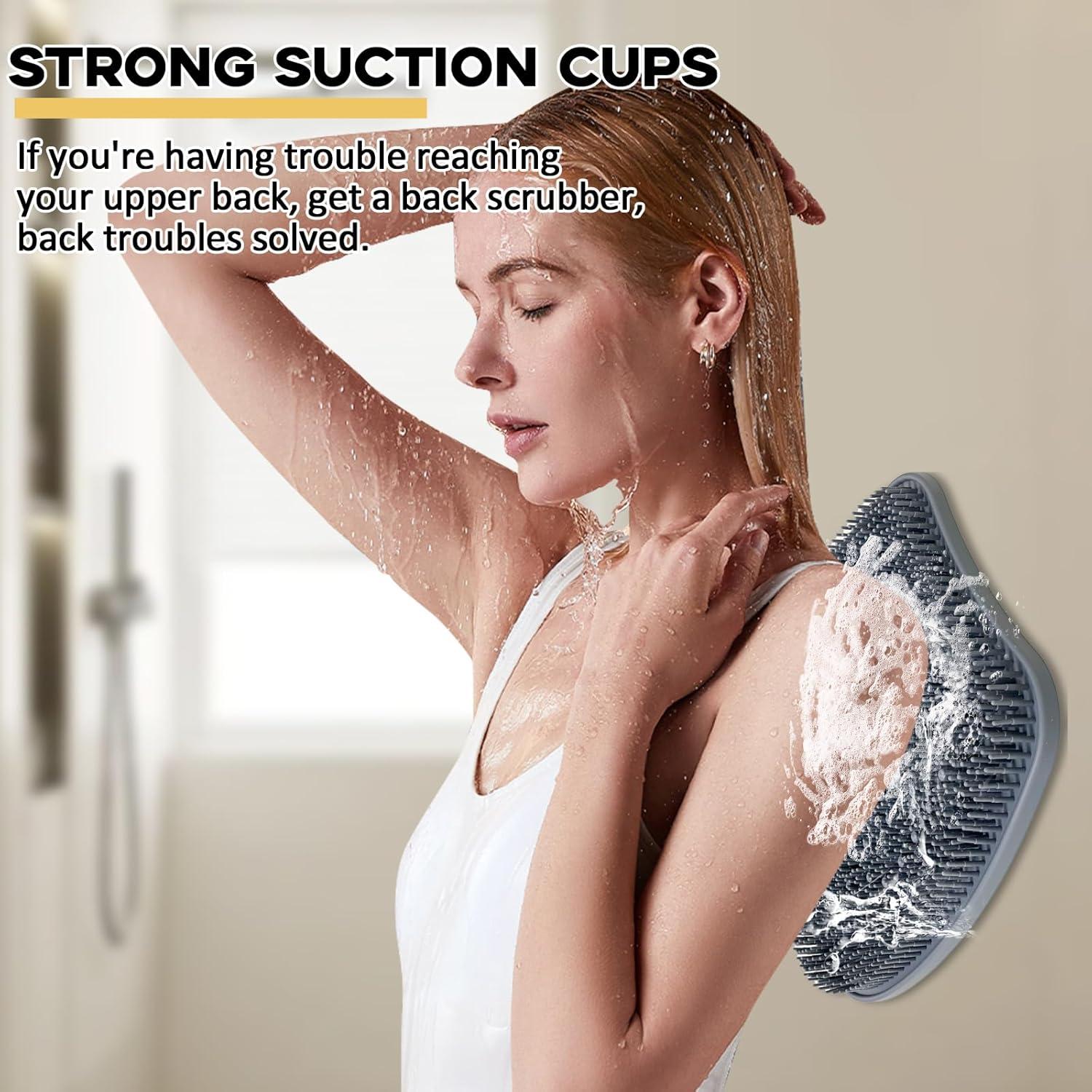 Fregador de pies Luckyiren de silicona 30 cm antideslizante