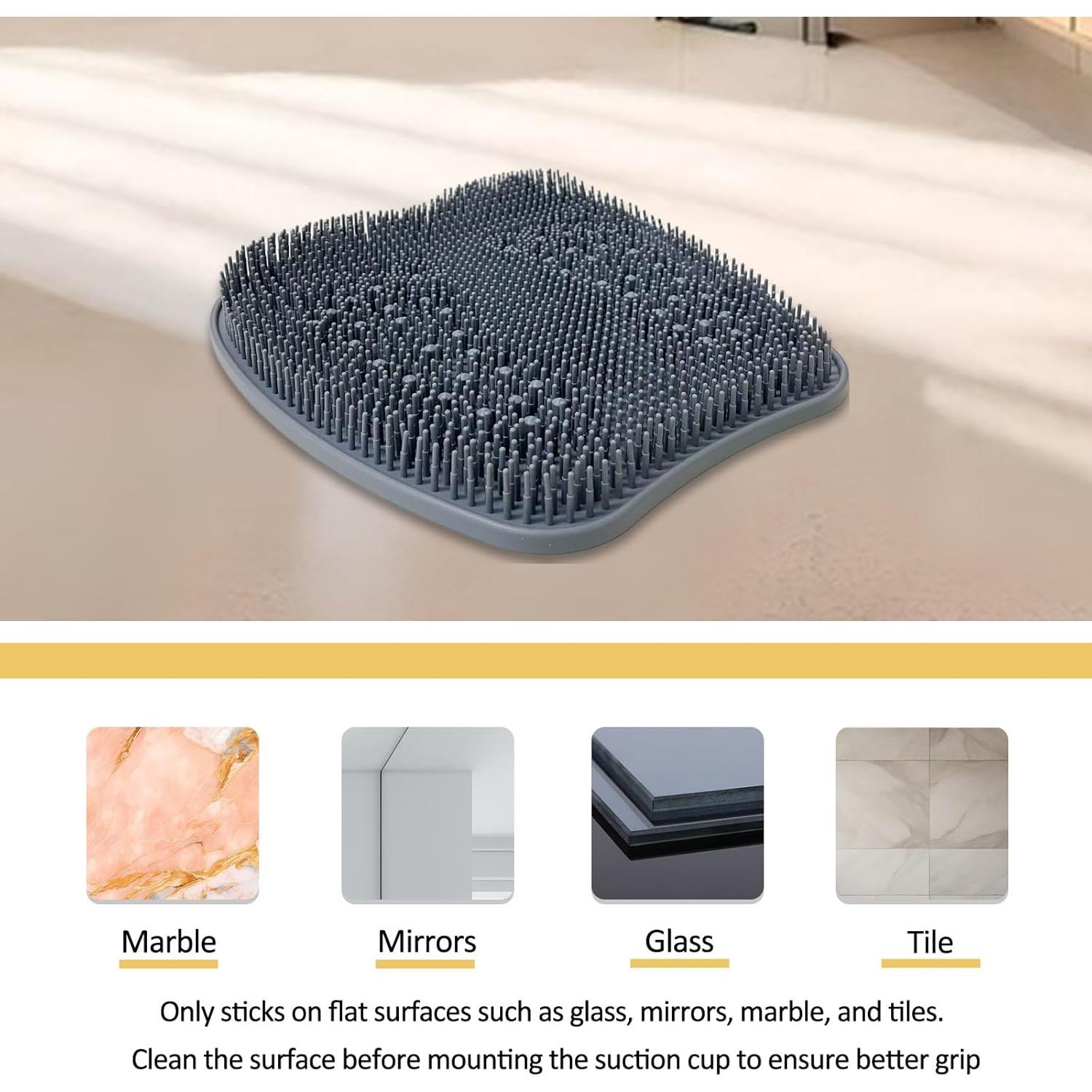 Fregador de pies Luckyiren de silicona 30 cm antideslizante