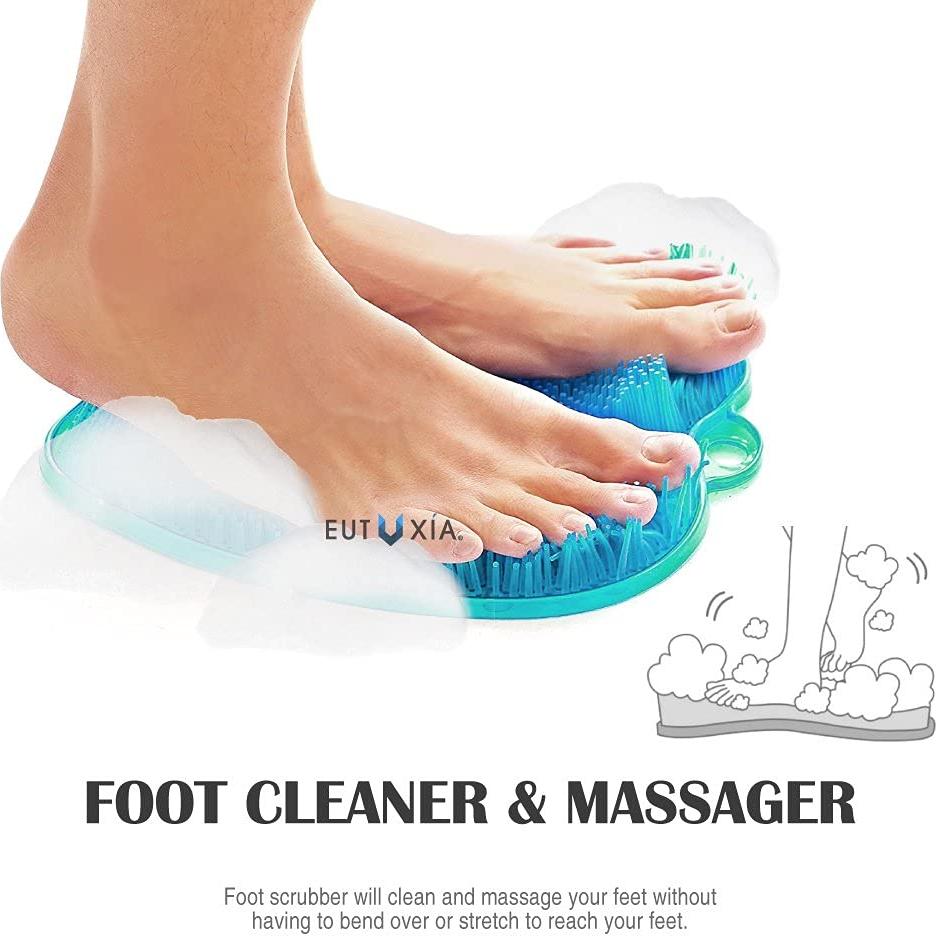 Alfombrilla de Masaje para Pies Eutuxia Antideslizante 26.8x24.5cm