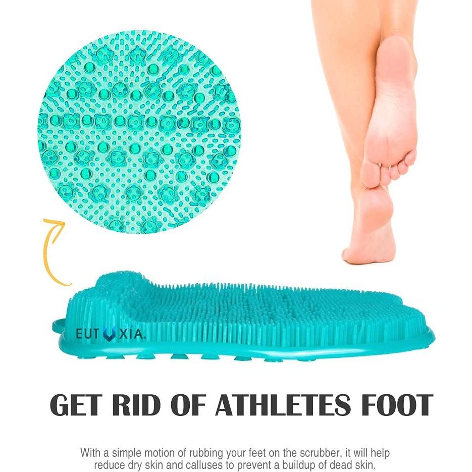 Alfombrilla de Masaje para Pies Eutuxia Antideslizante 26.8x24.5cm