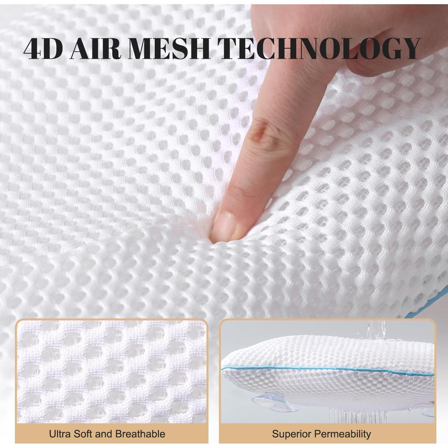 Almohada de Baño Antideslizante Idle Hippo Nube 40.6x25.4cm