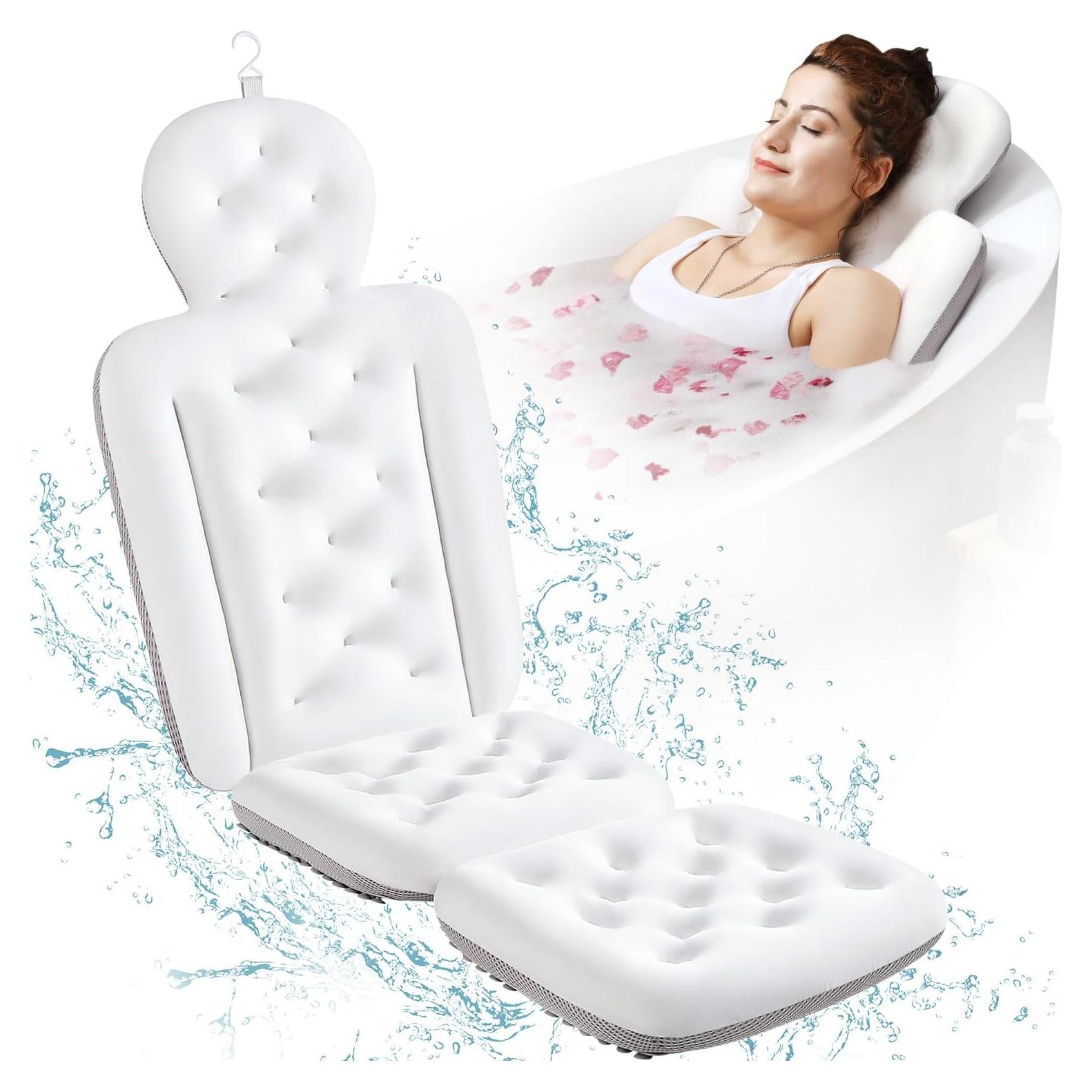Almohada de Baño Completo Voxor 129.54x40.64cm Blanca