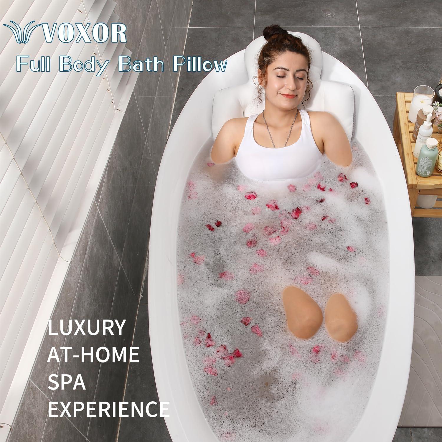 Almohada de Baño Completo Voxor 129.54x40.64cm Blanca