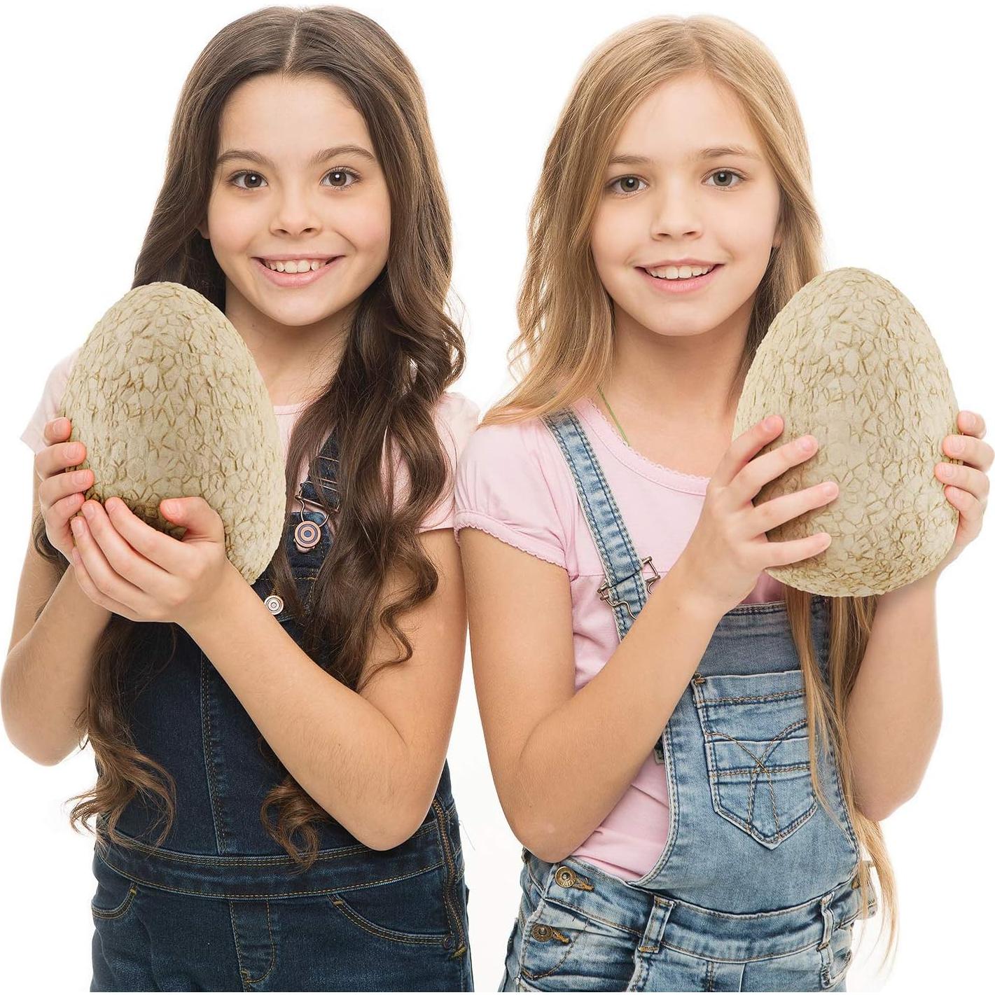 Huevo de Pascua Jumbo Dan&Darci con 12 Dinosaurios Sorpresa