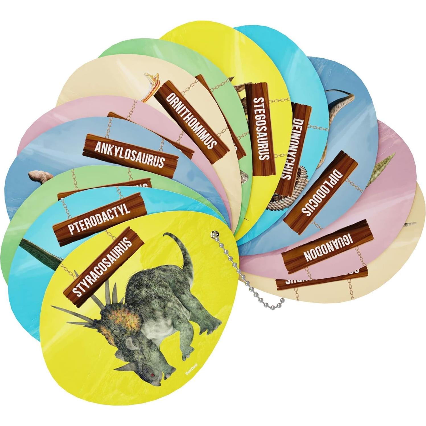 Huevo de Pascua Jumbo Dan&Darci con 12 Dinosaurios Sorpresa