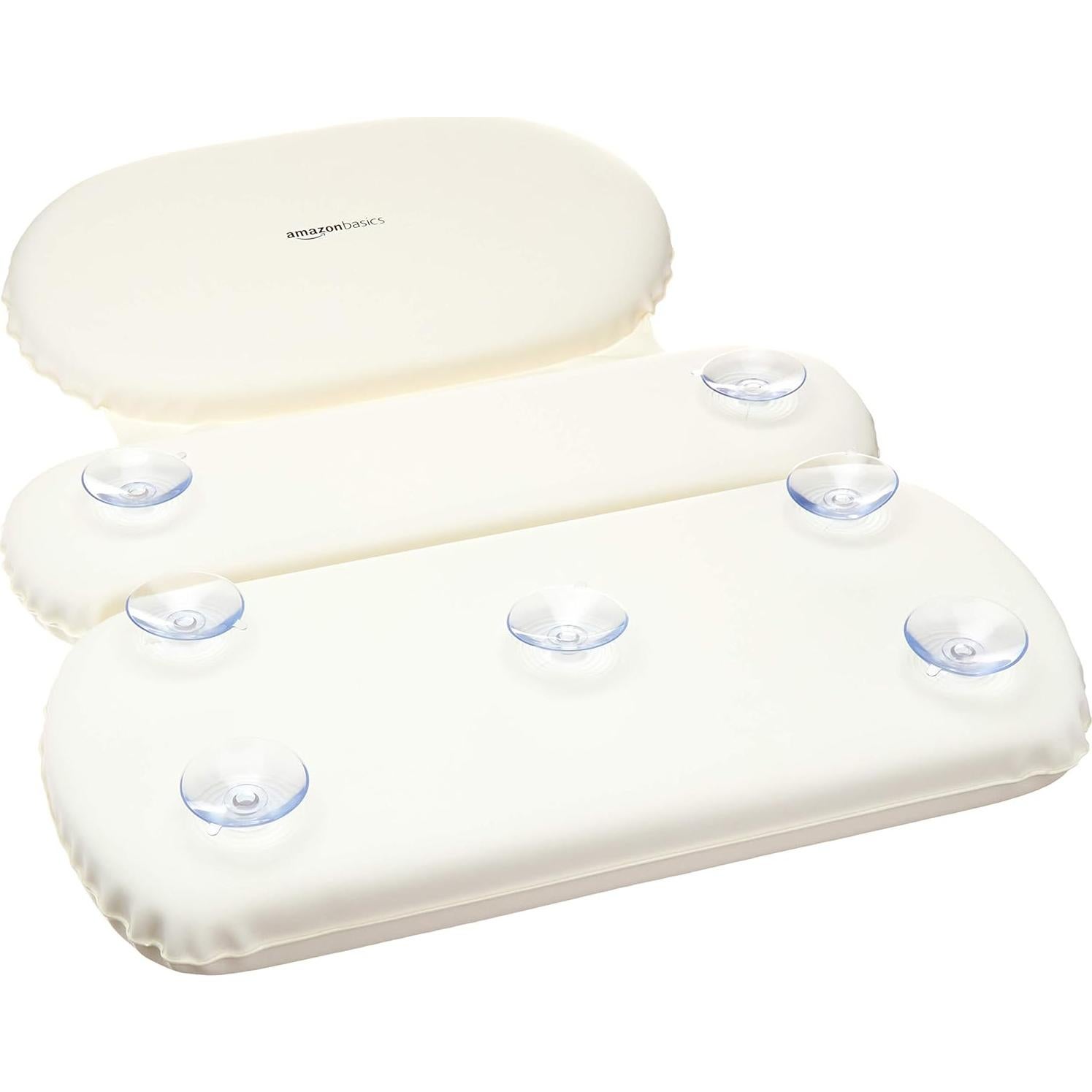 Almohada para Cuello de Bañera Amazon Basics 3 Paneles Impermeable