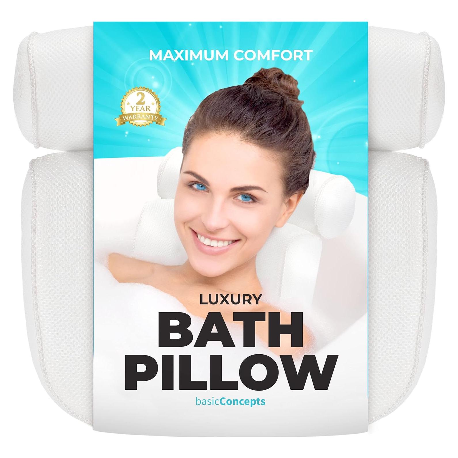 Almohada de Bañera CONCEPTOS BÁSICOS Soporte Cuello Espalda