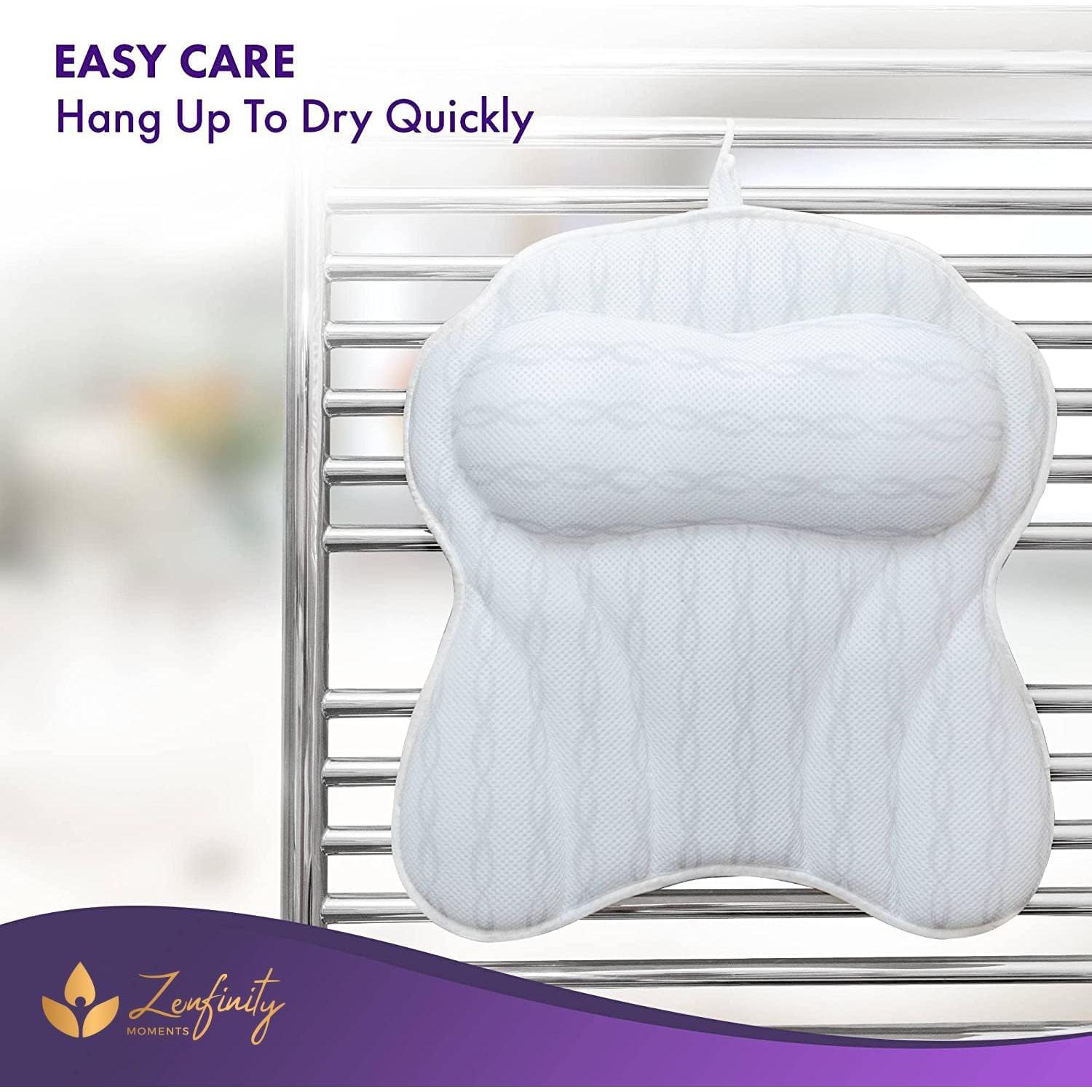 Almohada de Baño KANDOONA Lujo Original 43x43 cm Blanca