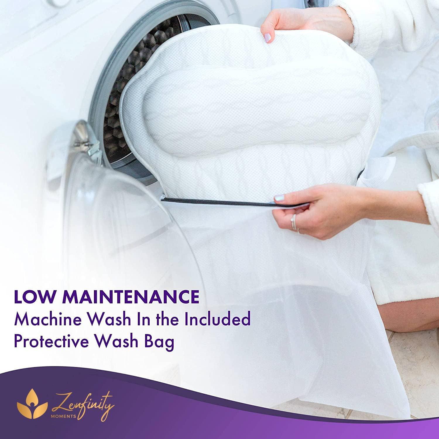 Almohada de Baño KANDOONA Lujo Original 43x43 cm Blanca