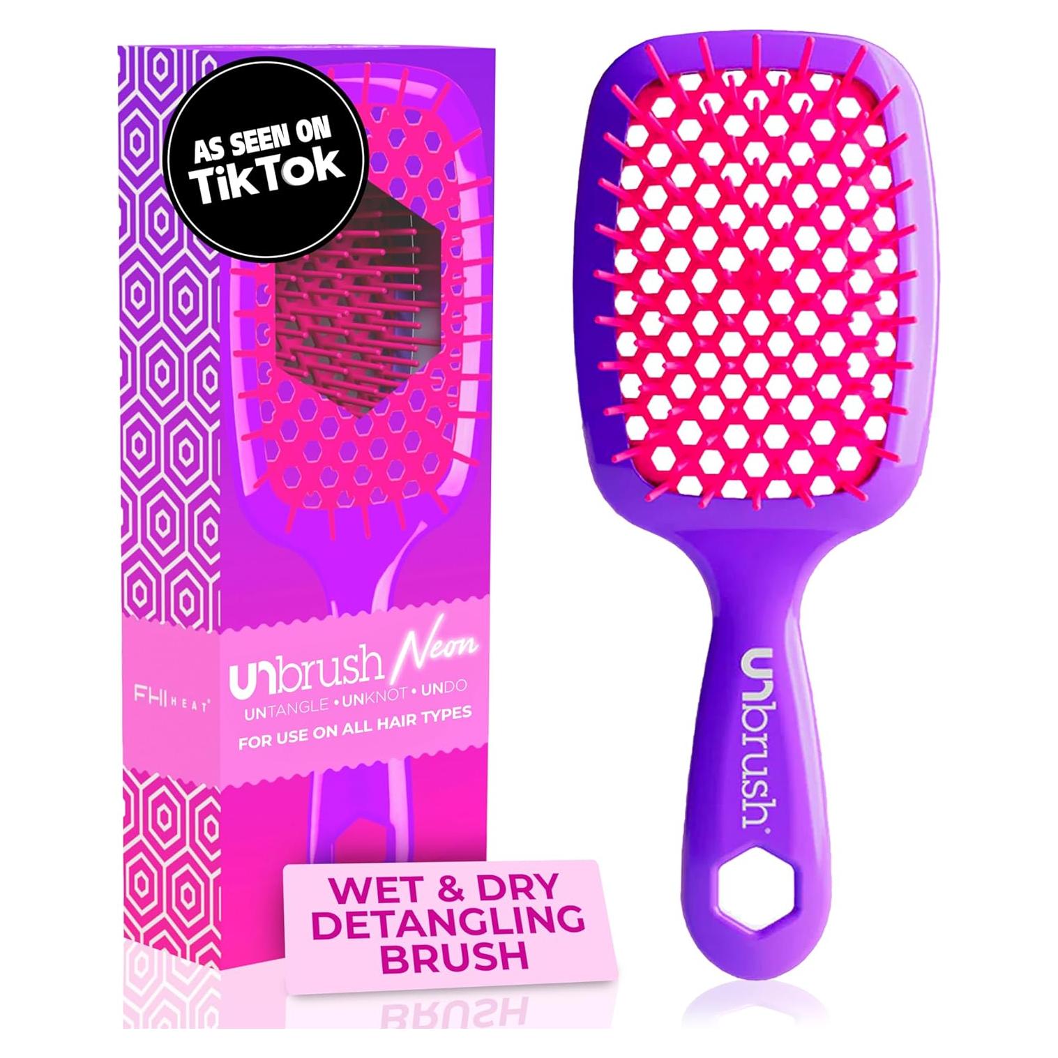 Cepillo Desenredante UNbrush FHI Heat - Húmedo y Seco, Antiestático