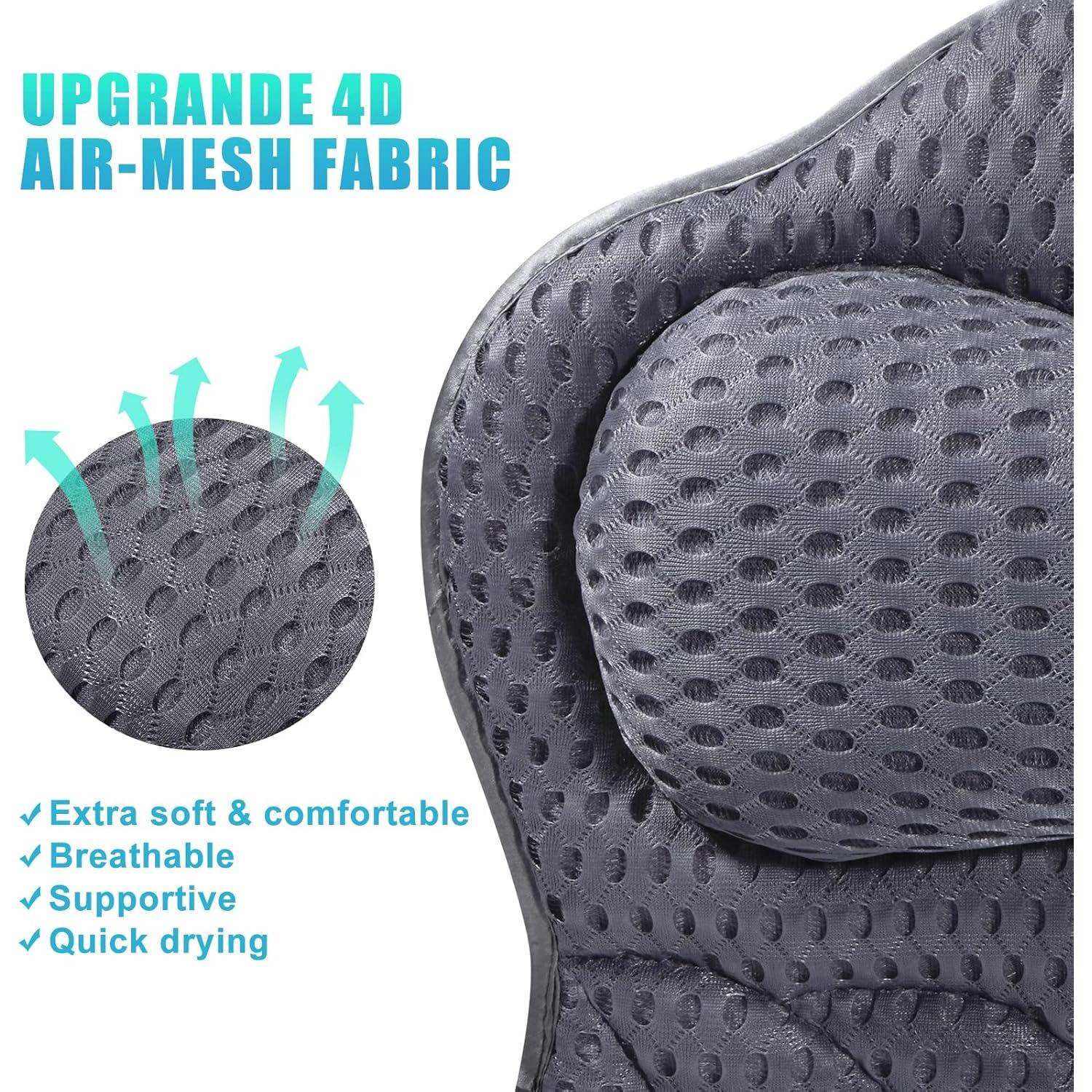 Almohada de Baño Fitheaven con Ventosas Antideslizantes 3D