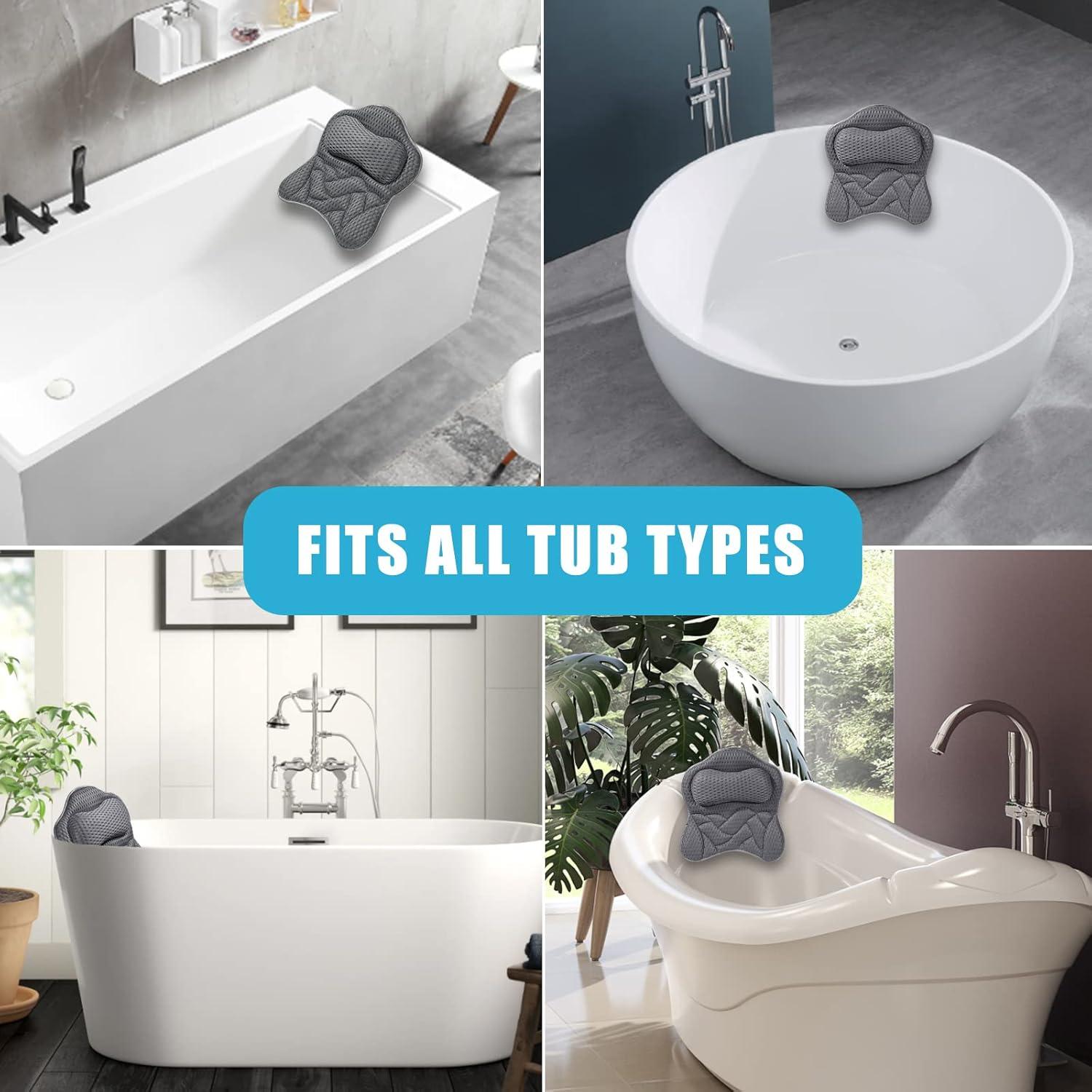 Almohada de Baño Fitheaven con Ventosas Antideslizantes 3D