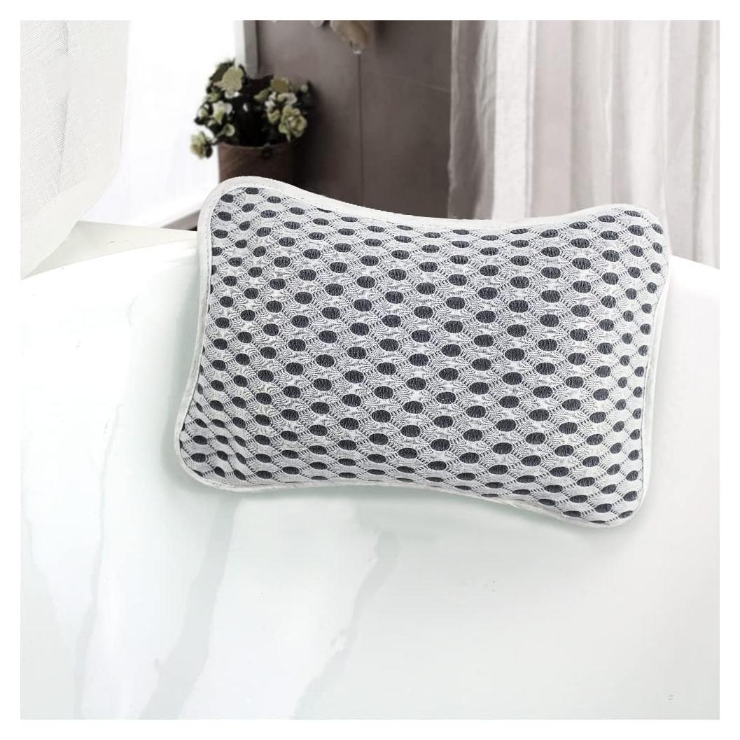 Almohada de Baño de Lujo CONBELLA con Ventosas Antideslizantes