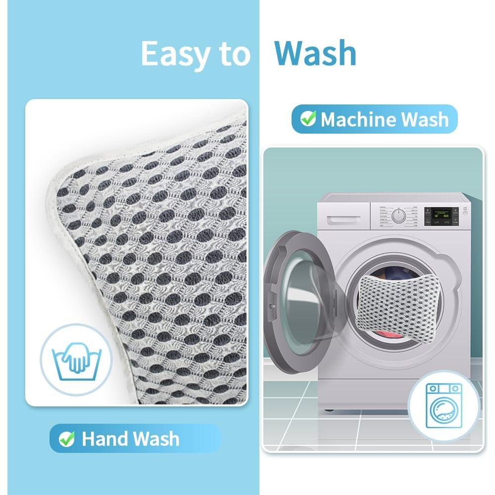 Almohada de Baño de Lujo CONBELLA con Ventosas Antideslizantes