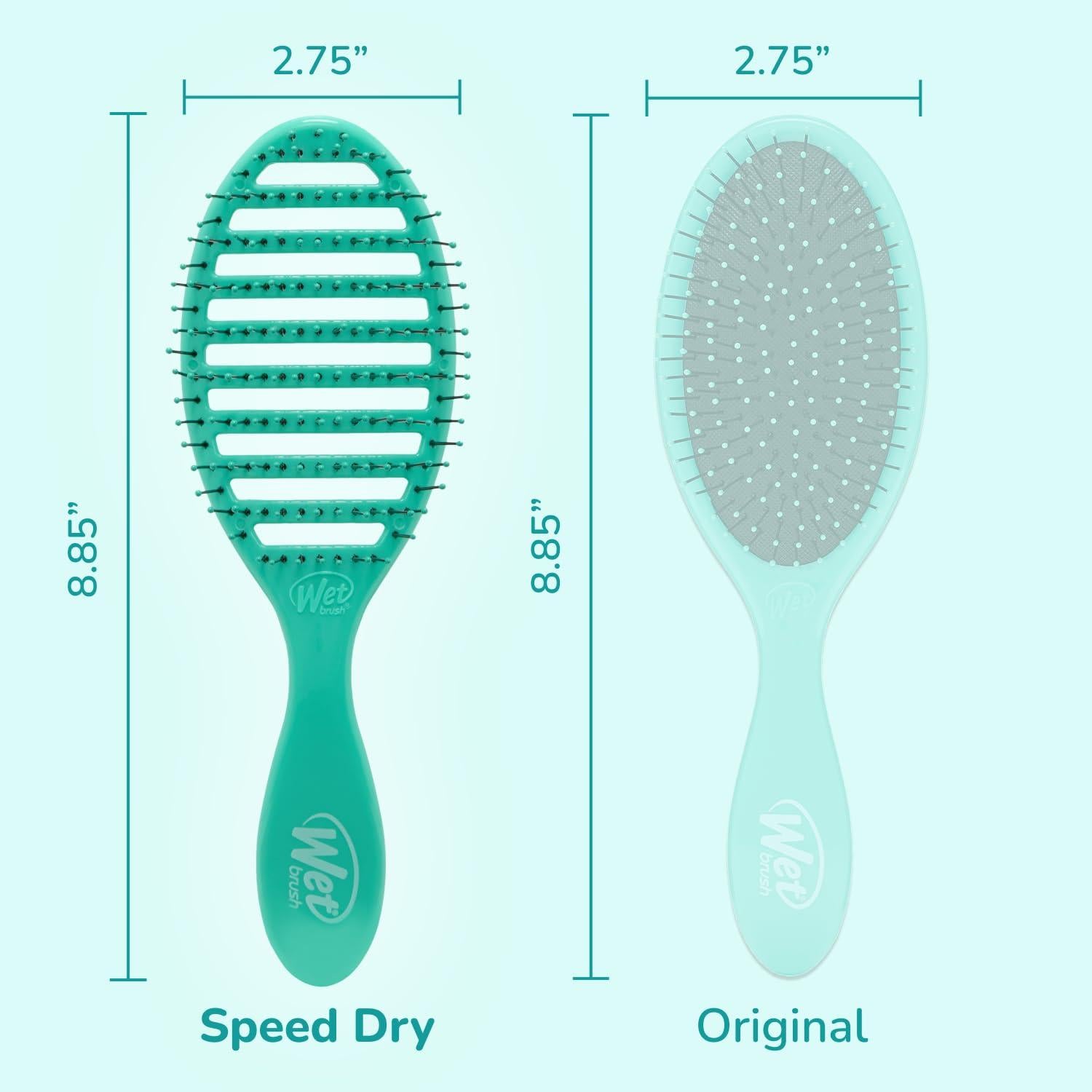 Cepillo Ventilado Speed Dry Wet Brush Aqua 1 Cuenta