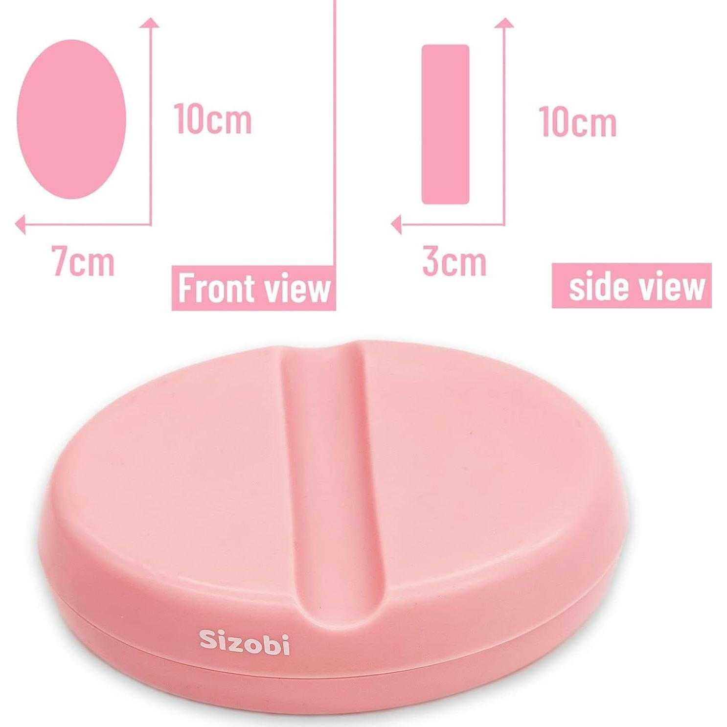 Sujeta Pinzas Magnético Sizobi Rosa - Organizador Multifuncional