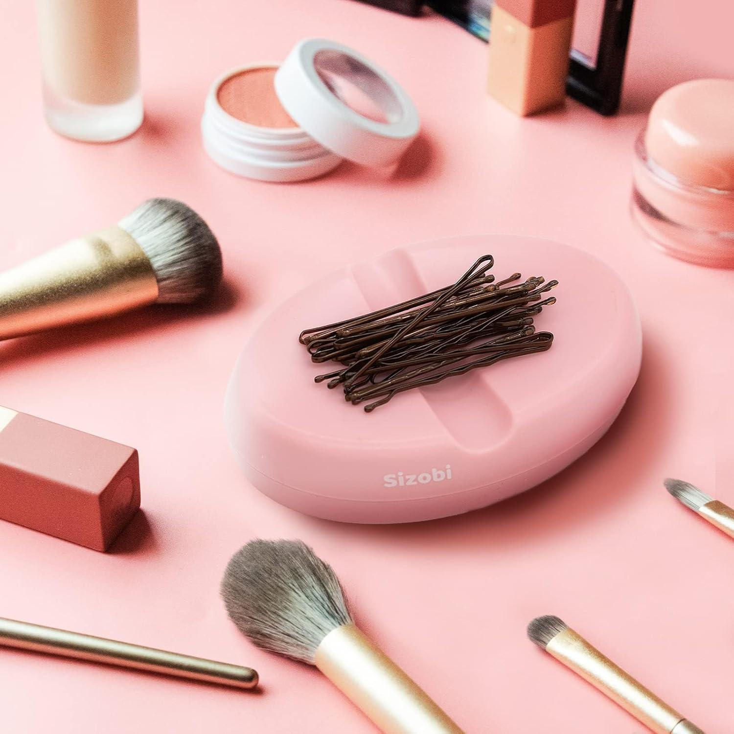 Sujeta Pinzas Magnético Sizobi Rosa - Organizador Multifuncional