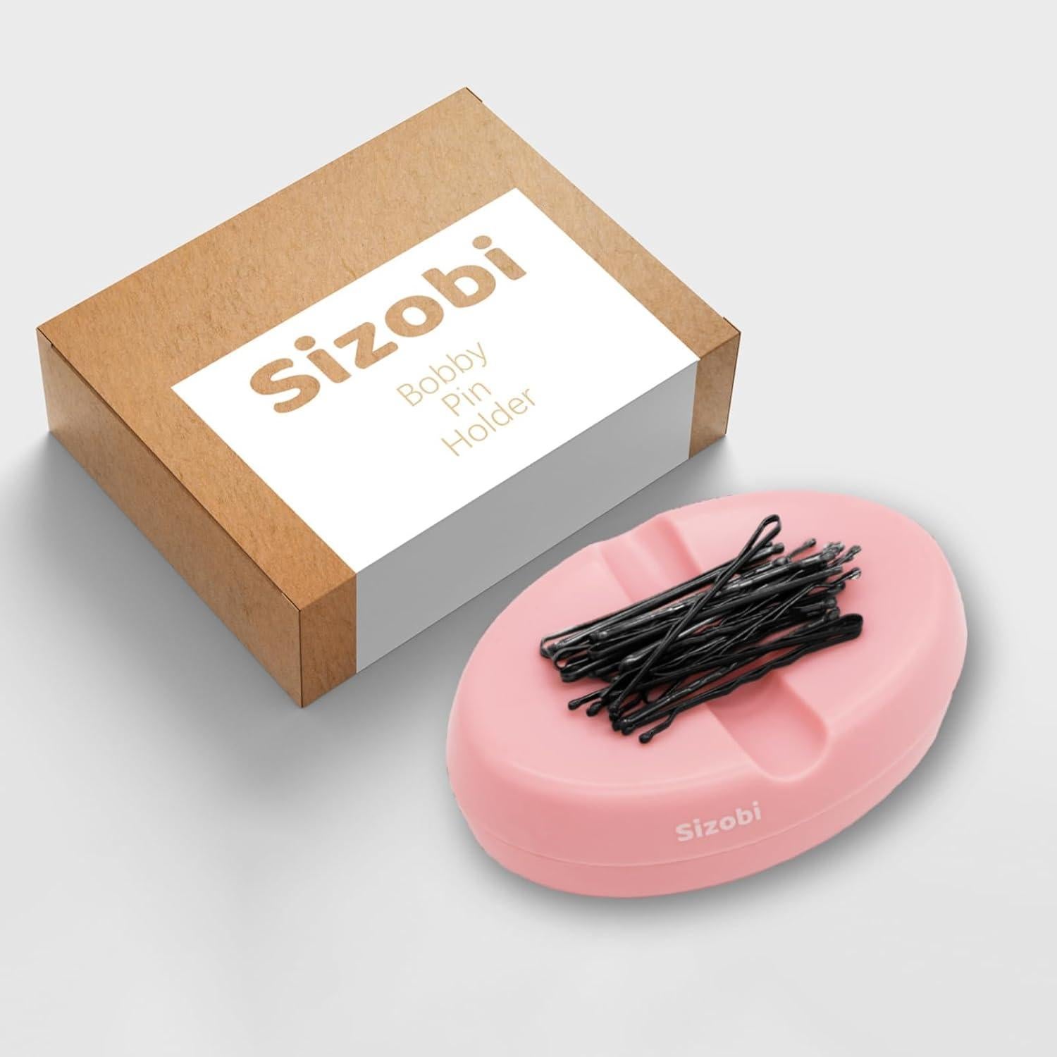 Sujeta Pinzas Magnético Sizobi Rosa - Organizador Multifuncional