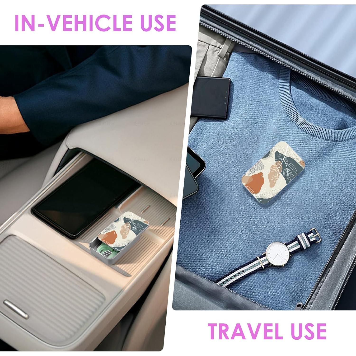 Estuche de Palillos de Hilo Dental Gerkia 2 Pack Bohemio