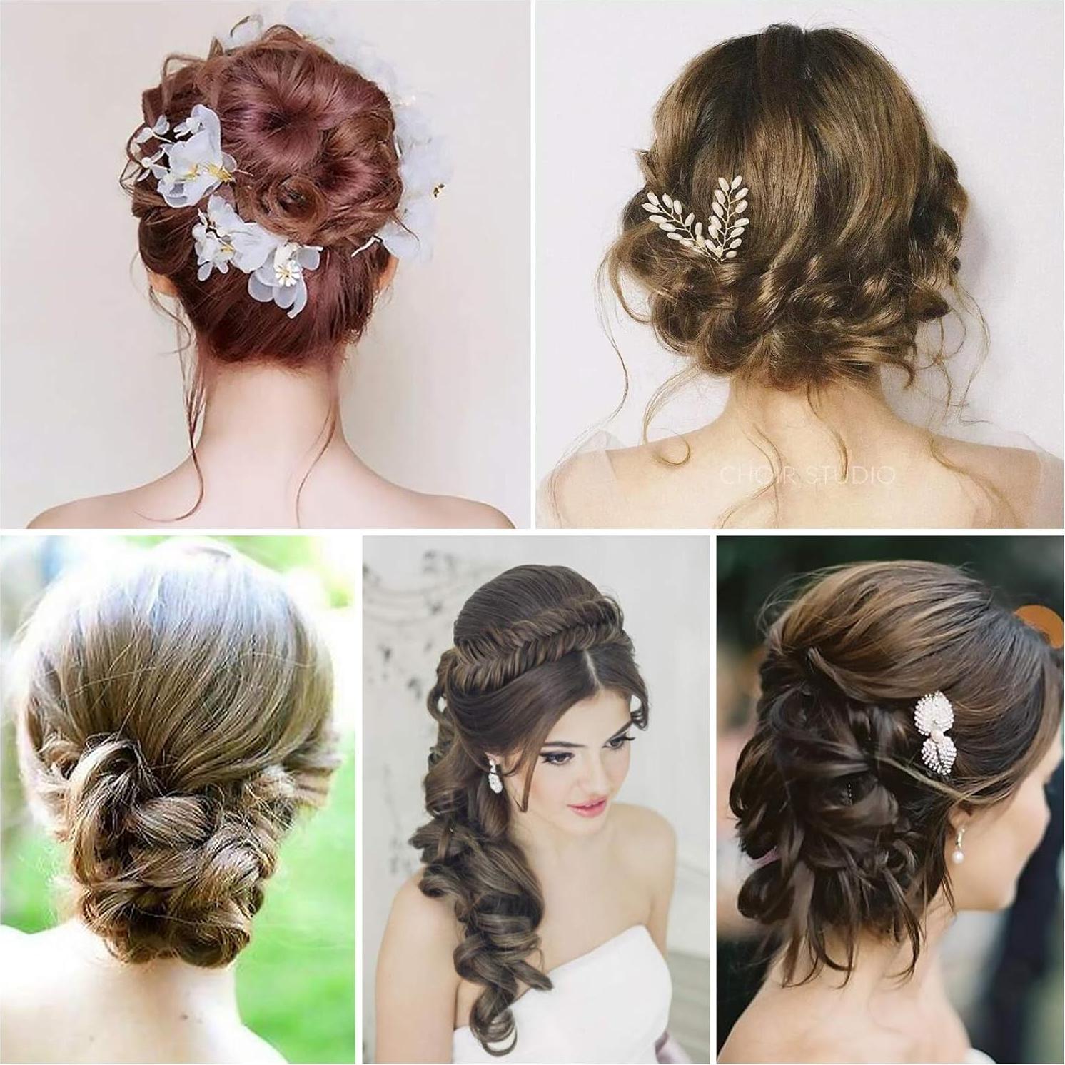 Kit de 50 Horquillas para el Cabello AIEX - Marrón, 5cm