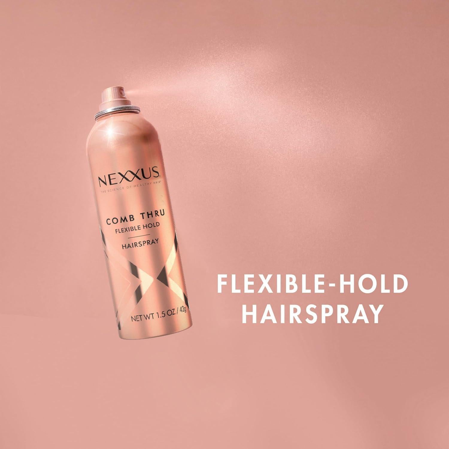 Spray para Cabello Nexxus Comb Thru Flexible Hold 4-Pack 42g