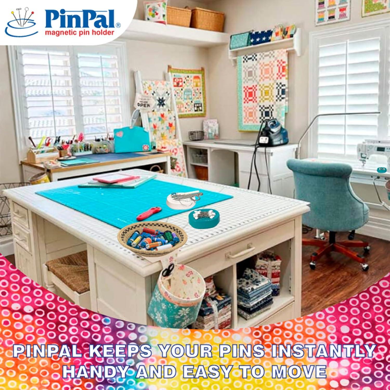 Soporte Magnético para Alfileres Blue Feather PinPal Blanco