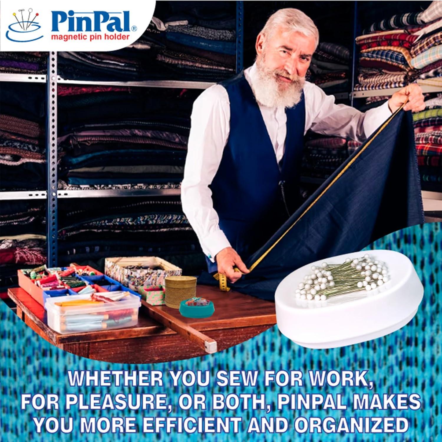 Soporte Magnético para Alfileres Blue Feather PinPal Blanco