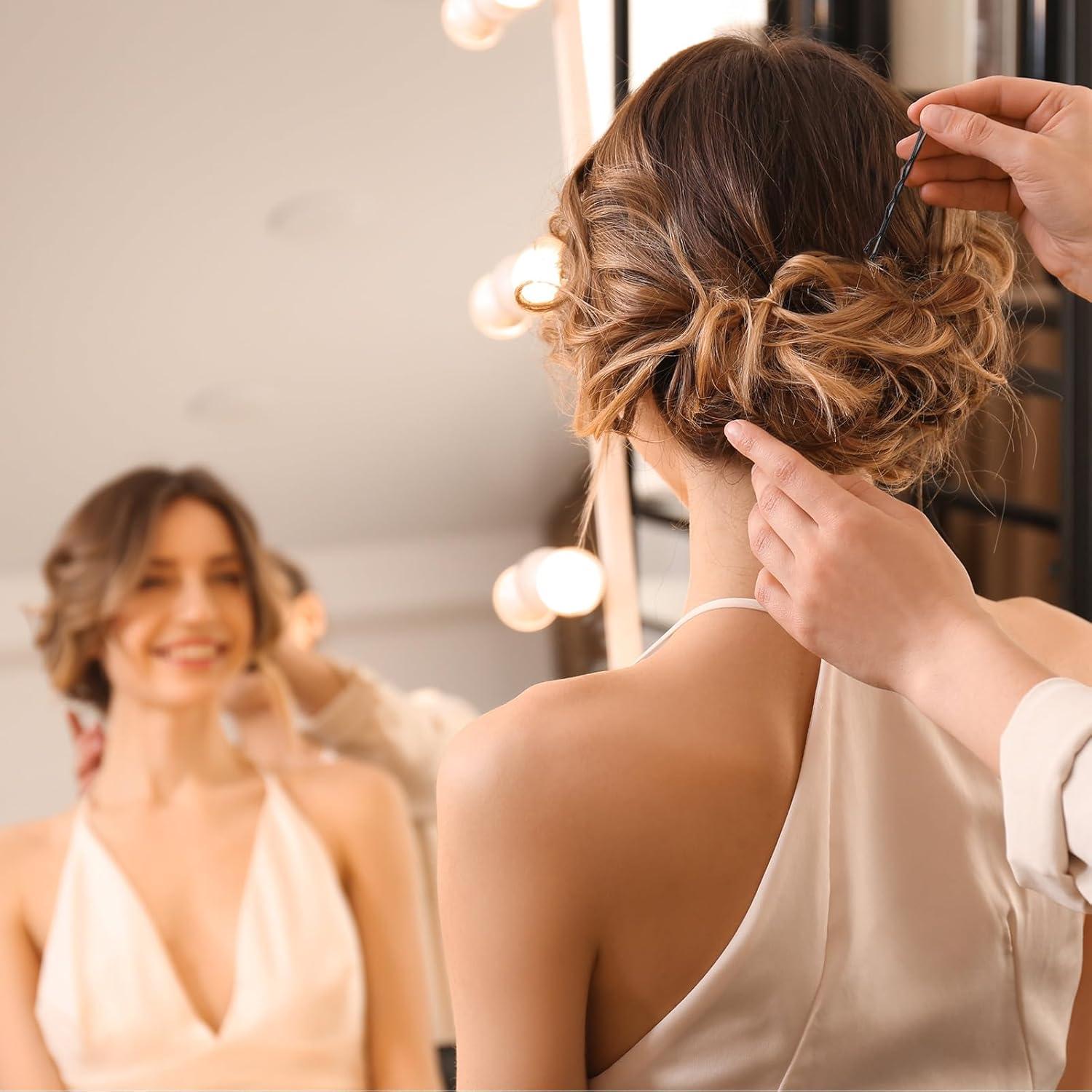 Soporte Magnético para Horquillas Rosa Tellegloww 9x9 cm