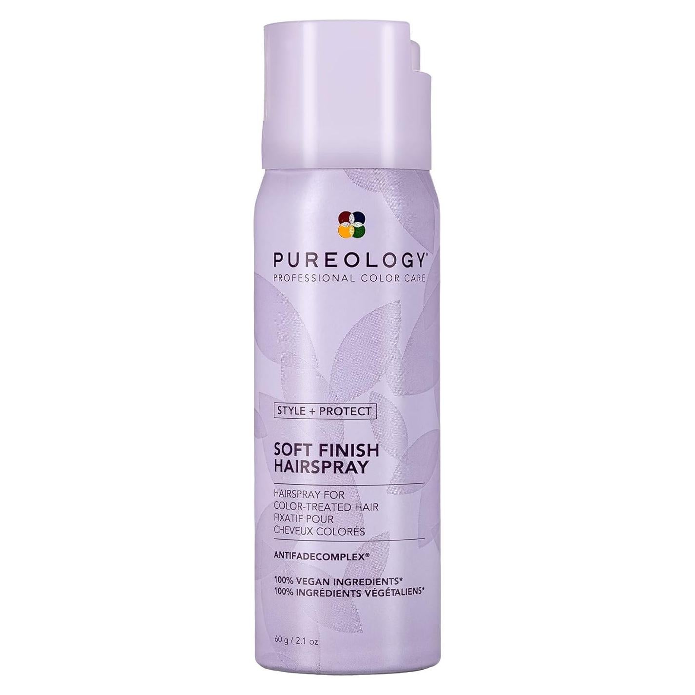 Laca Suave Pureology 59g - Protección Color y Sujeción Flexible