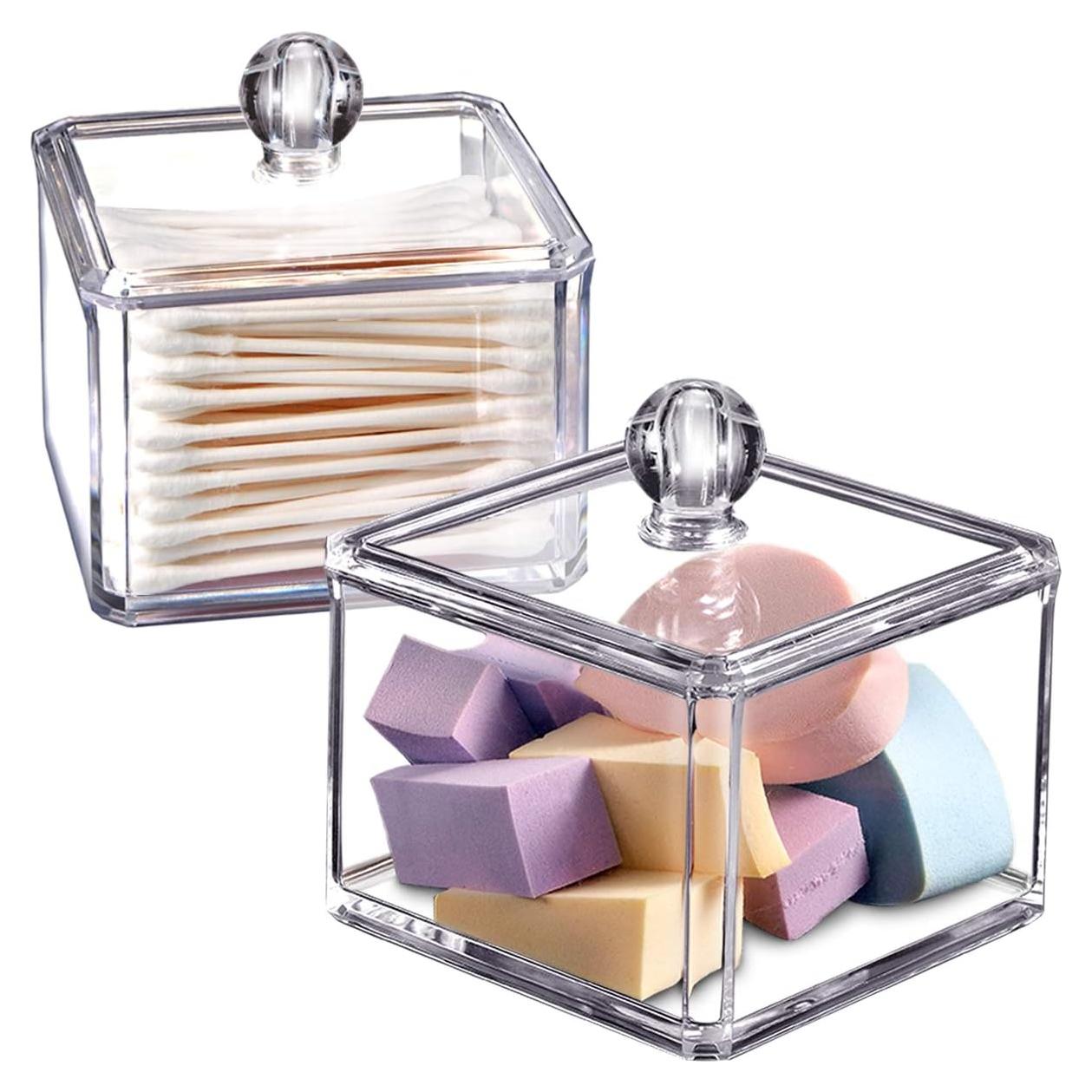 Organizador de Baño Acrílico SheeChung - 2 Paquete - Transparente