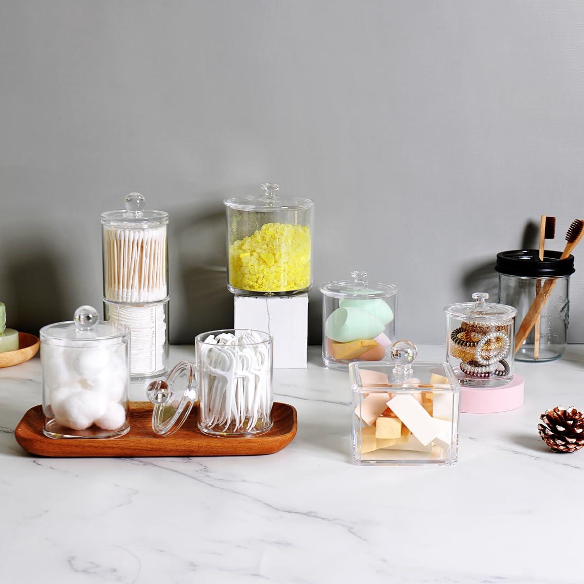 Organizador de Baño Acrílico SheeChung - 2 Paquete - Transparente