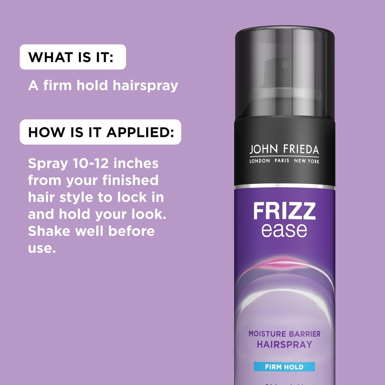 Spray para Cabello John Frieda Frizz Ease 340g Pack 2