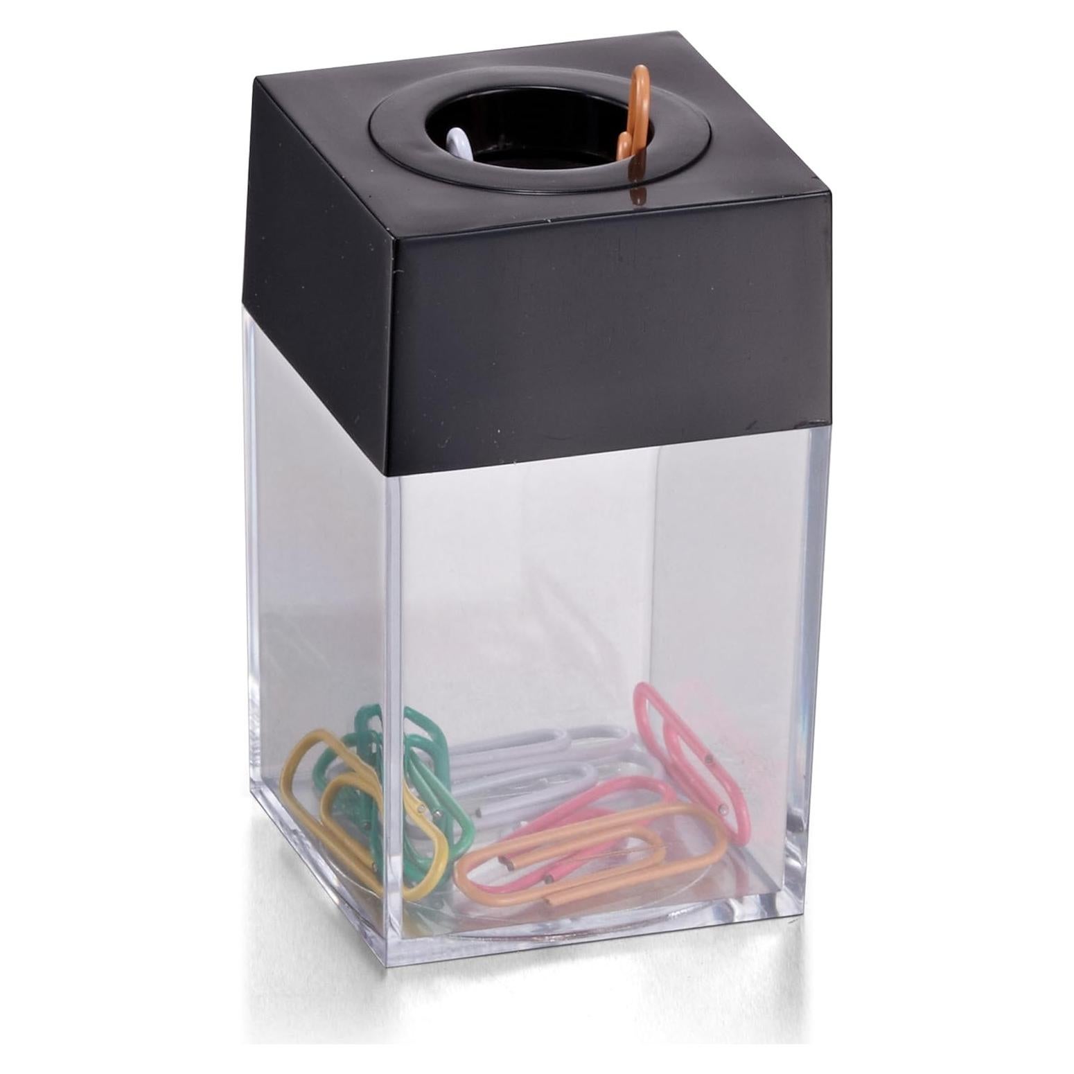 Dispensador de Clips Pequeño Officemate 93687 con Tapa Magnética