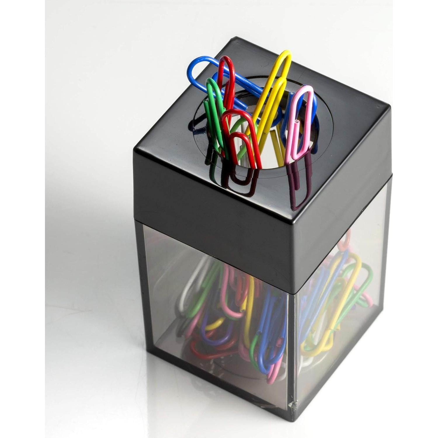 Dispensador de Clips Pequeño Officemate 93687 con Tapa Magnética