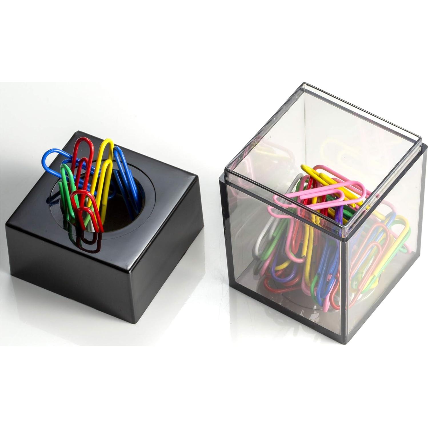 Dispensador de Clips Pequeño Officemate 93687 con Tapa Magnética