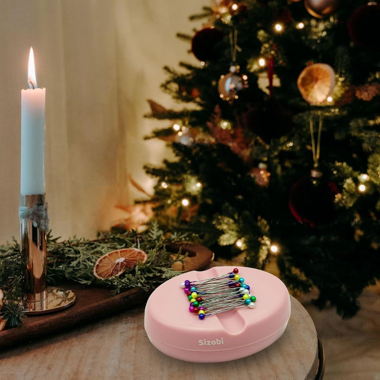 Soporte Magnético para Alfileres Sizobi 10.2x7.1cm Rosa