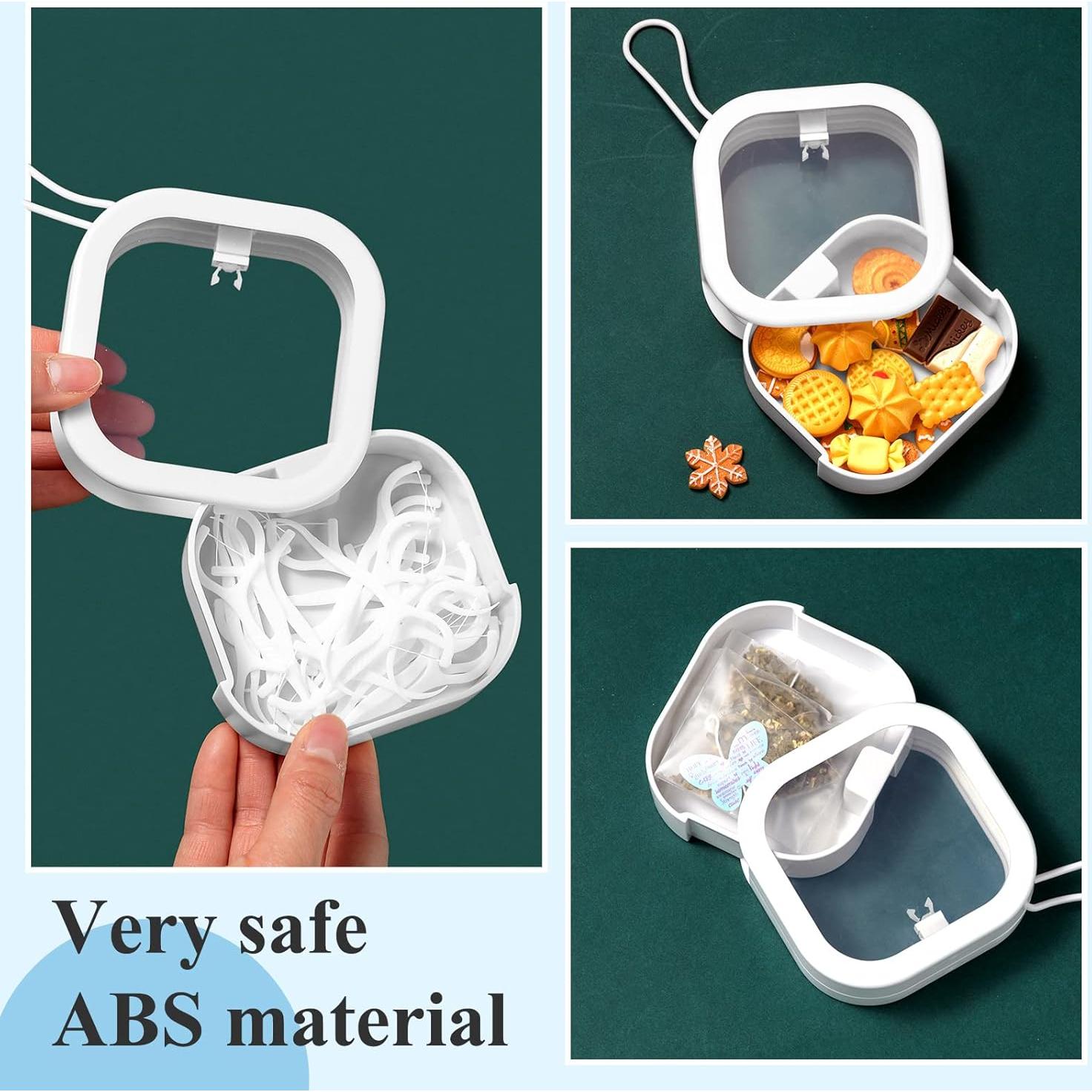 Organizador de Lazos para Cabello Kathfly - 2 Piezas Blanco