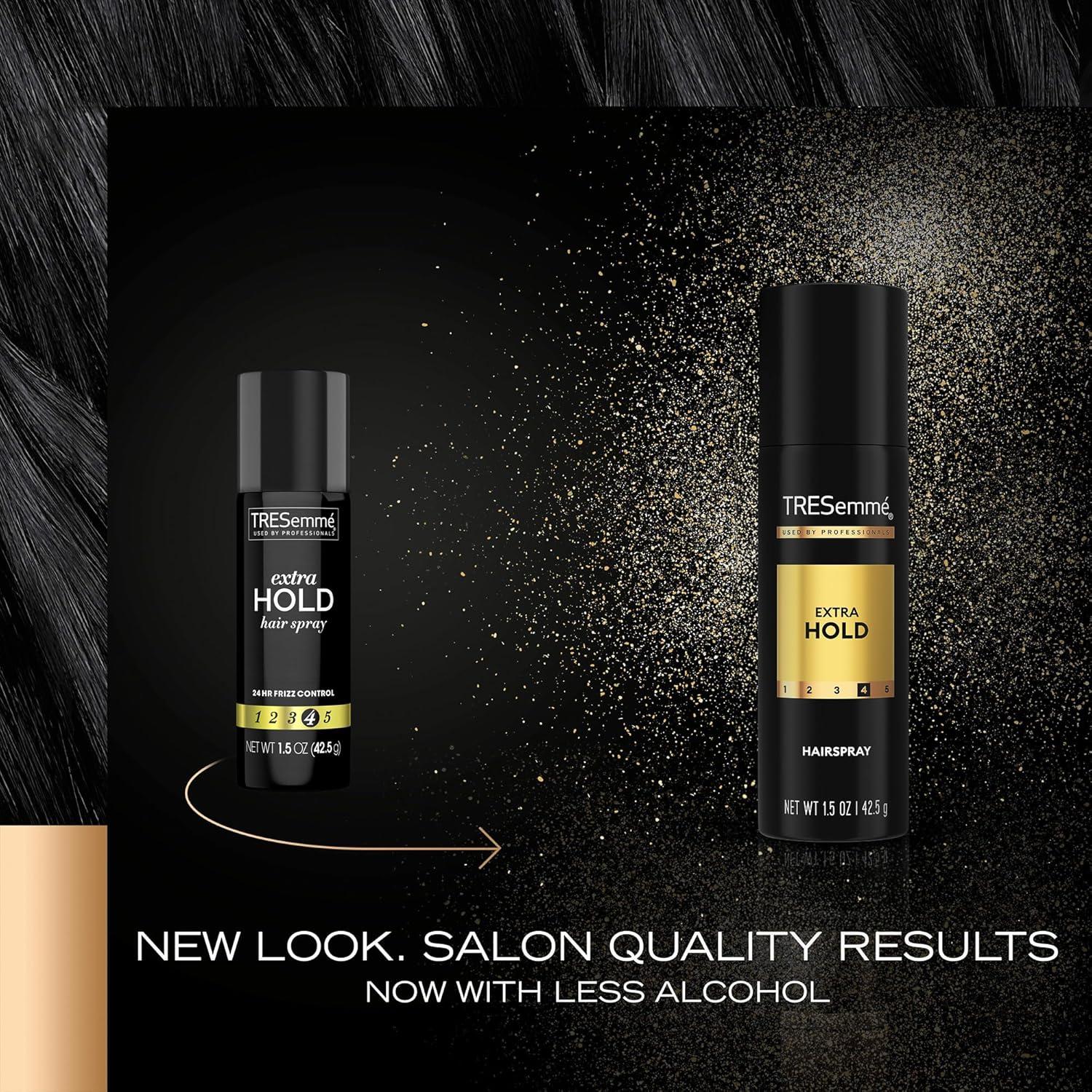 TRESemme Set de Cuidado del Cabello de Viaje - Champú y Acondicionador Hidratante + Laca Fijación Extra