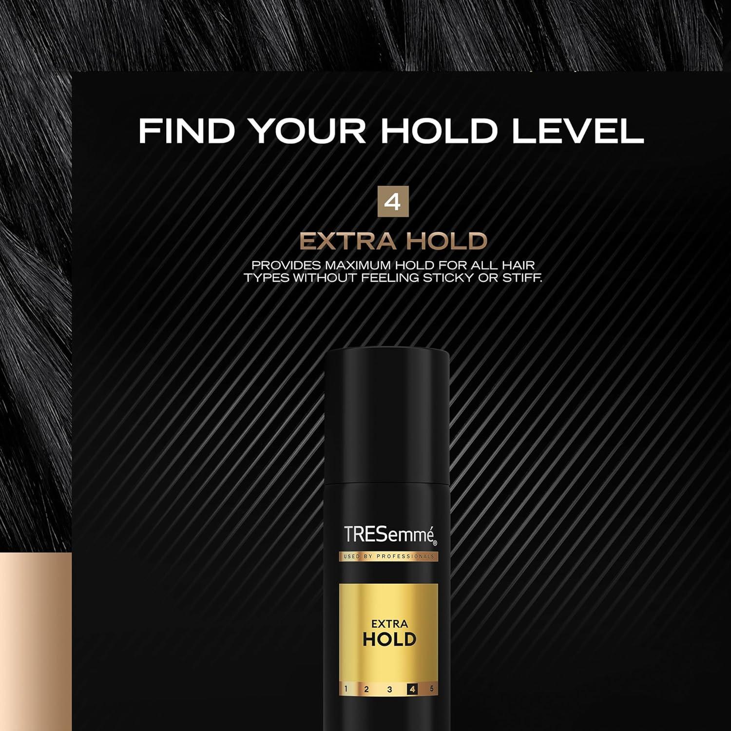 TRESemme Set de Cuidado del Cabello de Viaje - Champú y Acondicionador Hidratante + Laca Fijación Extra