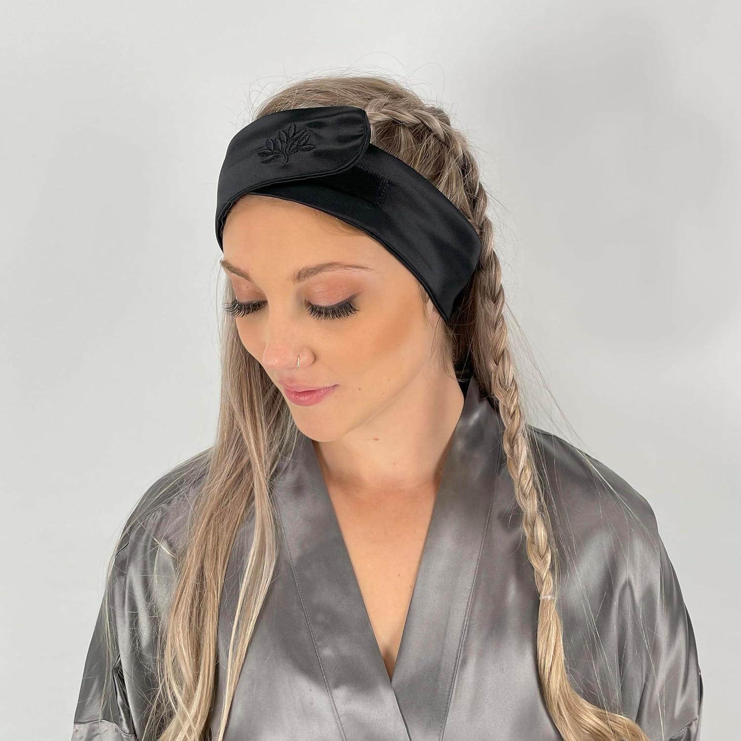 Banda Glam de Seda Mulberry Park - Accesorio para Maquillaje