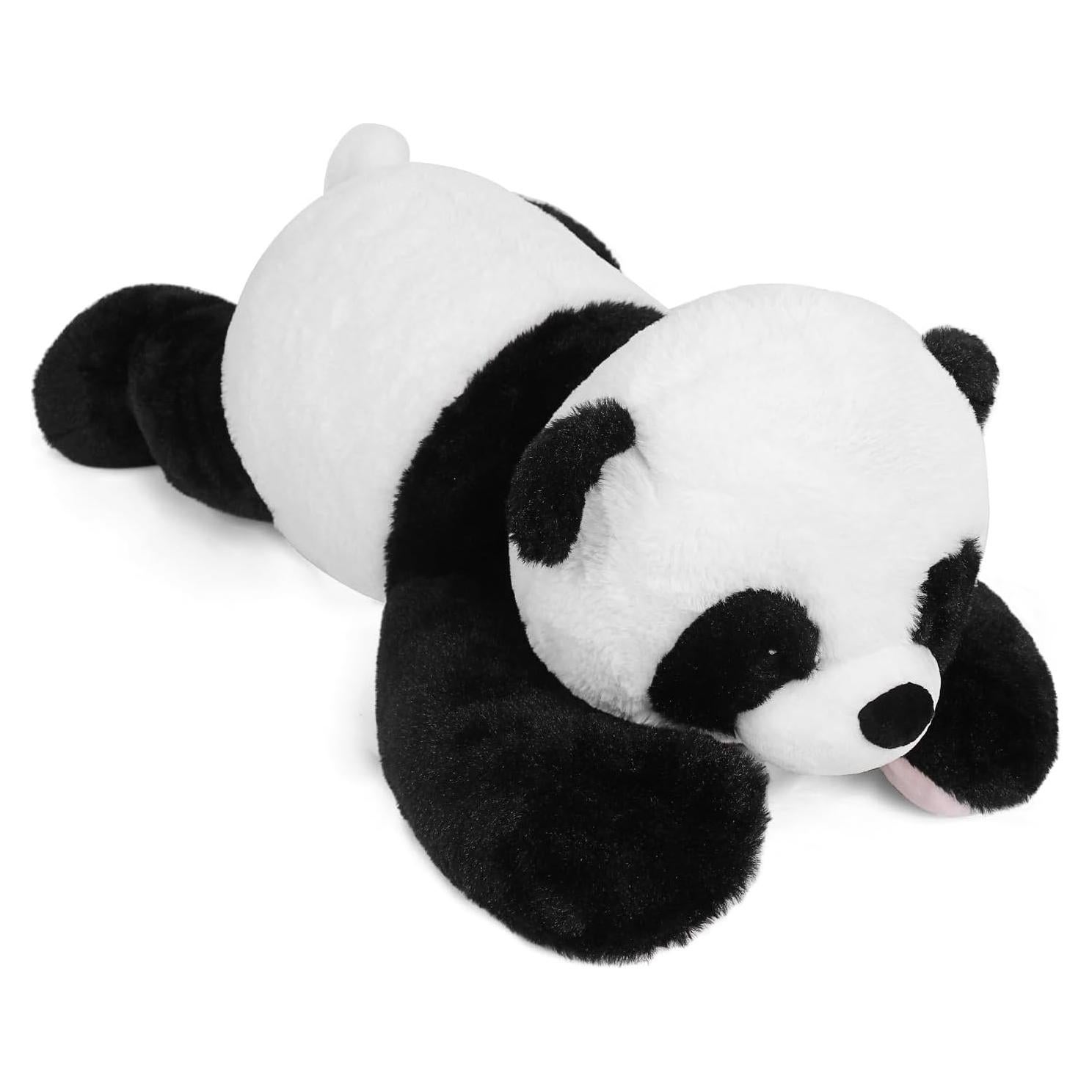 Panda de Peluche con Peso E-Tech 60 cm Suave y Abrazable