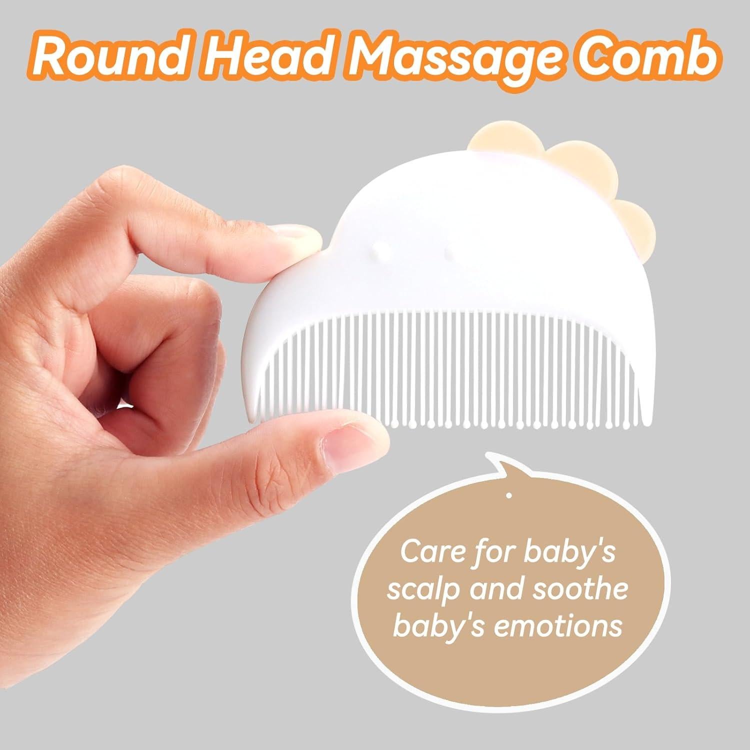 Juego de Cepillo y Peine para Bebés Camel - Cuidado Suave