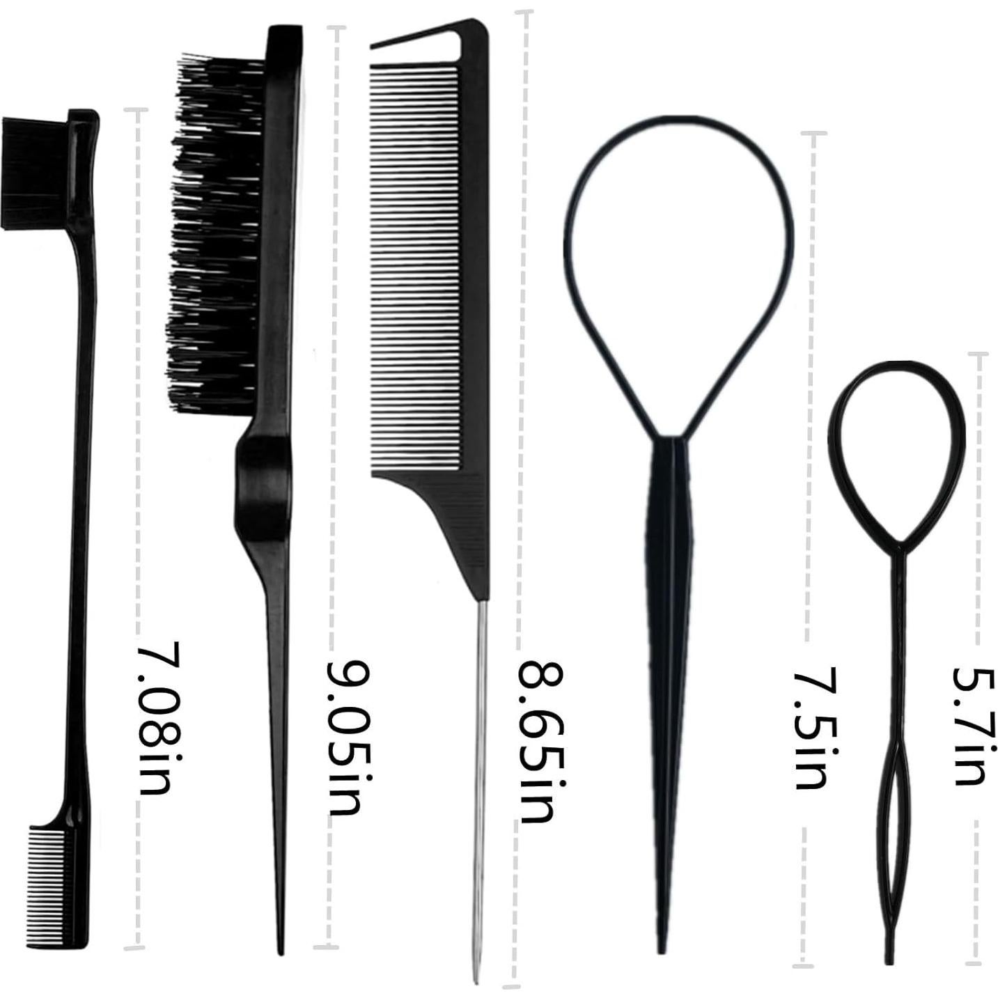 Juego de 5 Herramientas de Estilizado de Cabello Chayumda