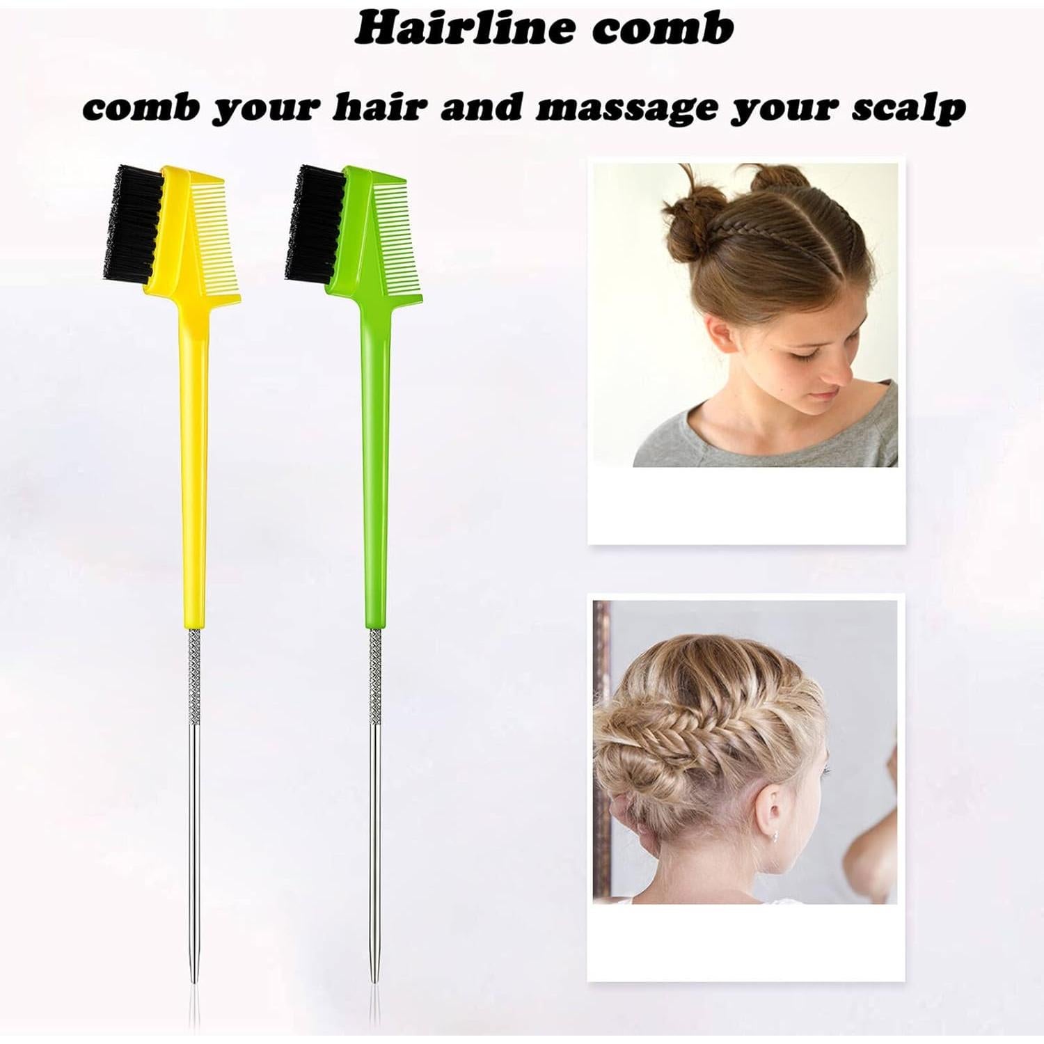 Set de Estilizado de Cabello Boao 6 Piezas - Cepillos y Peines