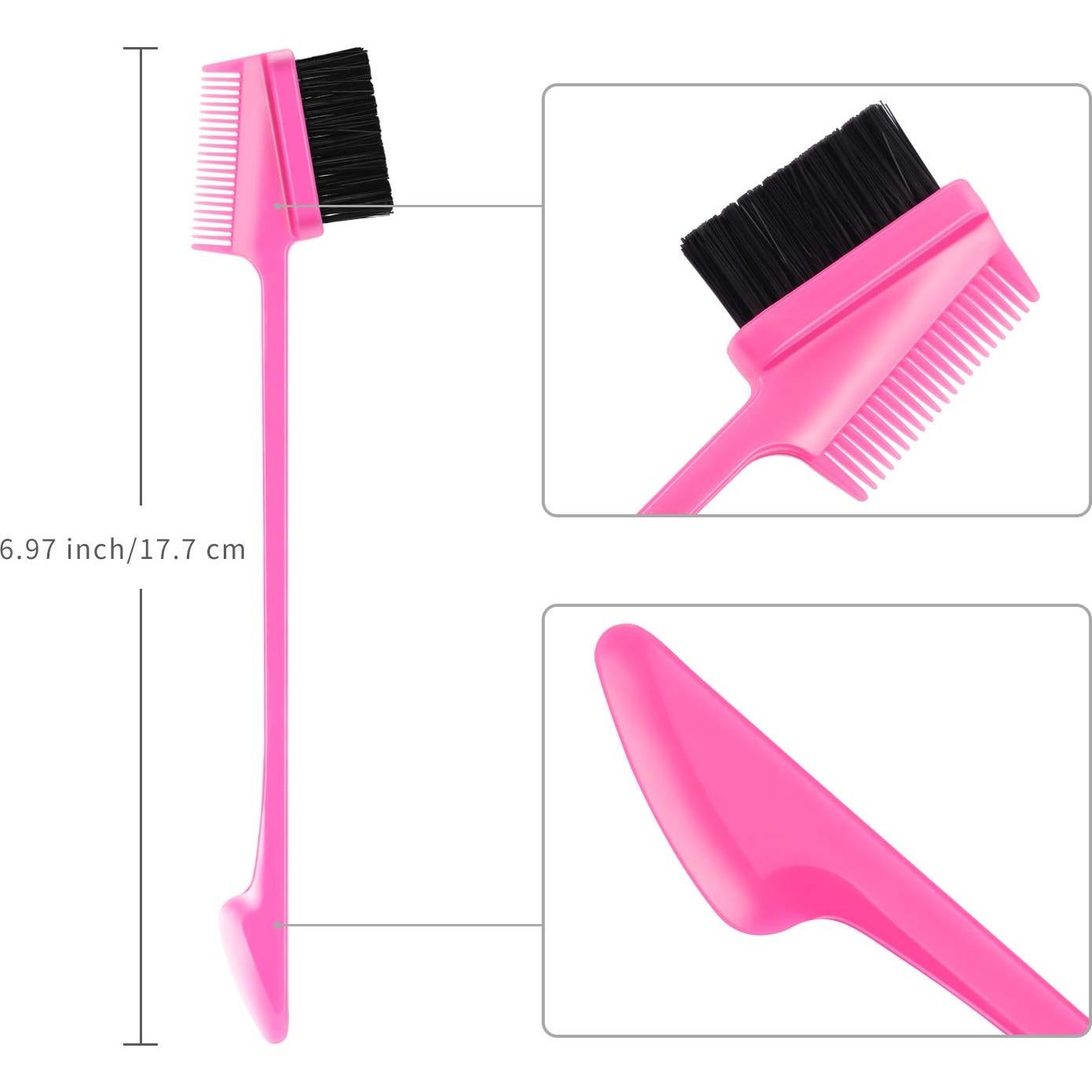 6 Piezas Cepillo de Bordes Doble Cara Boao - 17.7 cm