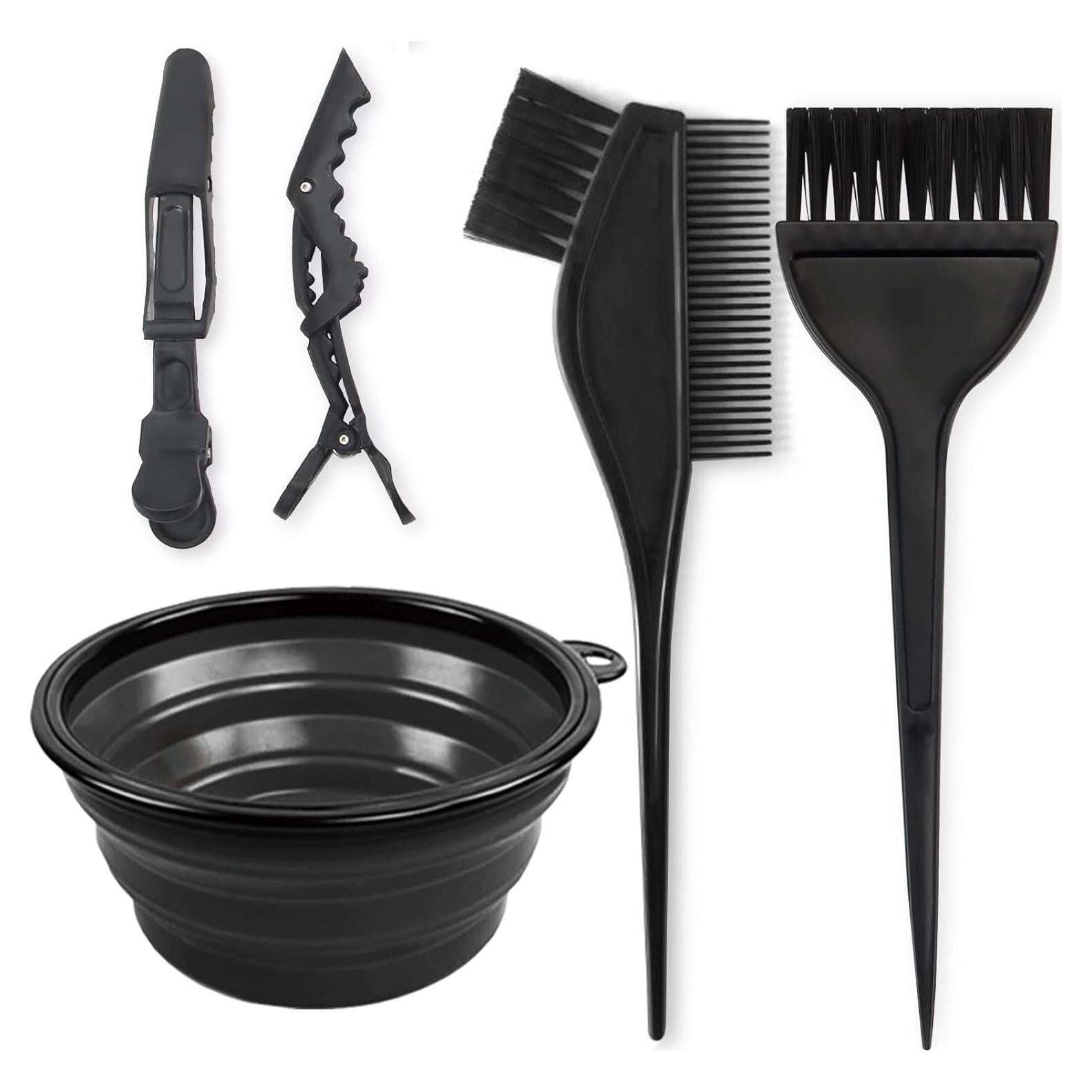 Kit de Coloración de Cabello Yexixsr - 5 Piezas con Brocha y Clips