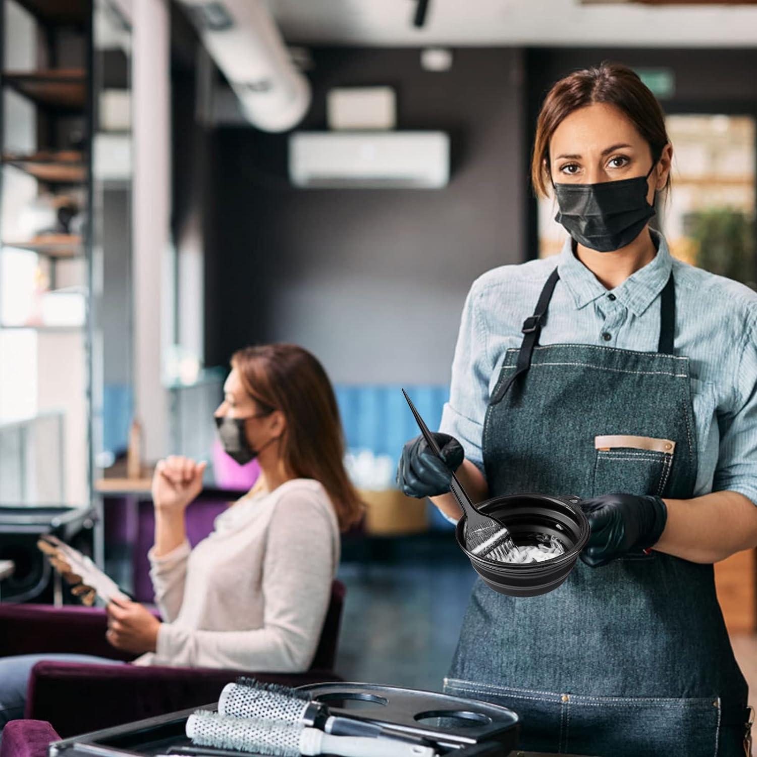 Kit de decoloración de cabello Xarchy 10 piezas con brochas y tazón