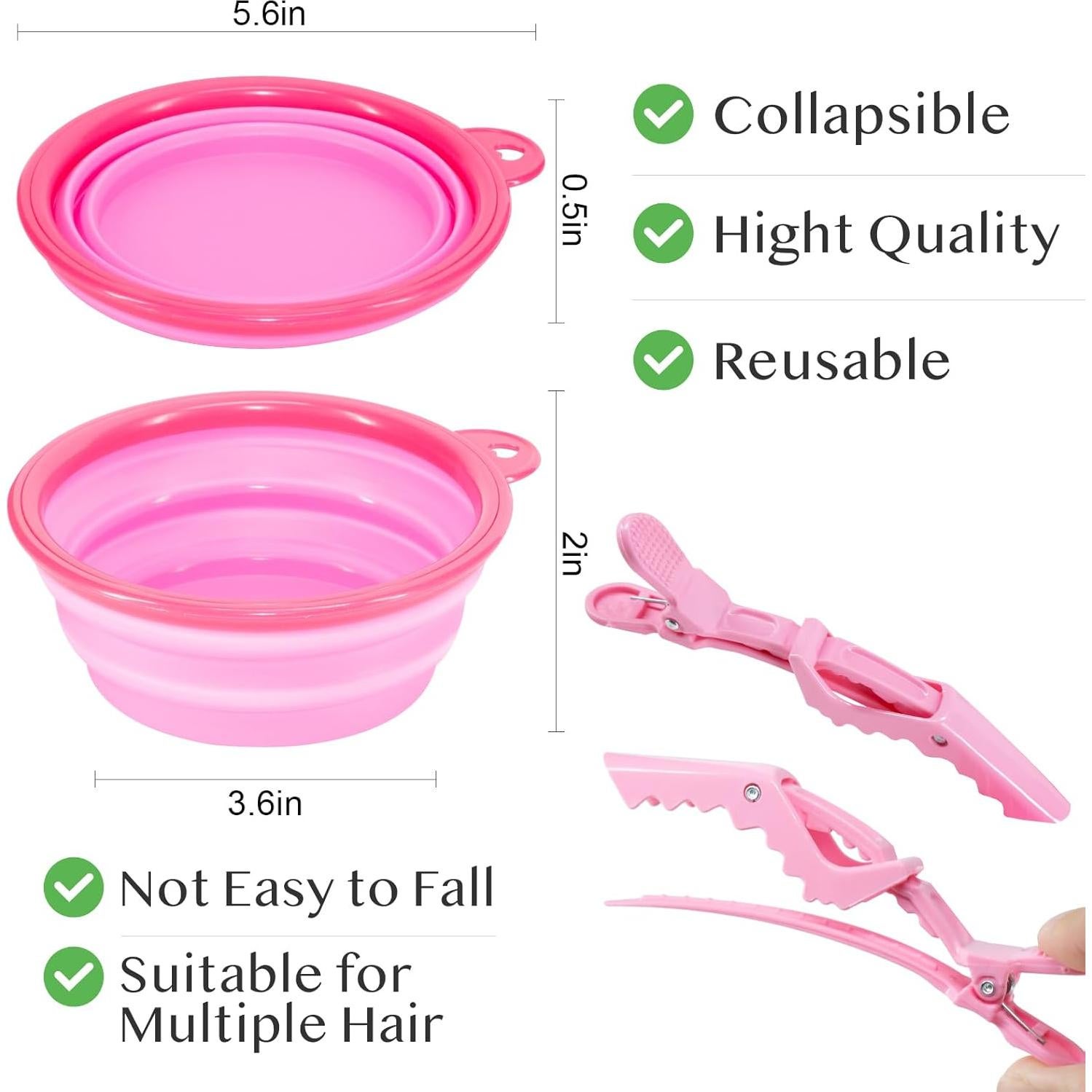 Kit de Coloración de Cabello Asqraqo 11 Piezas Profesional